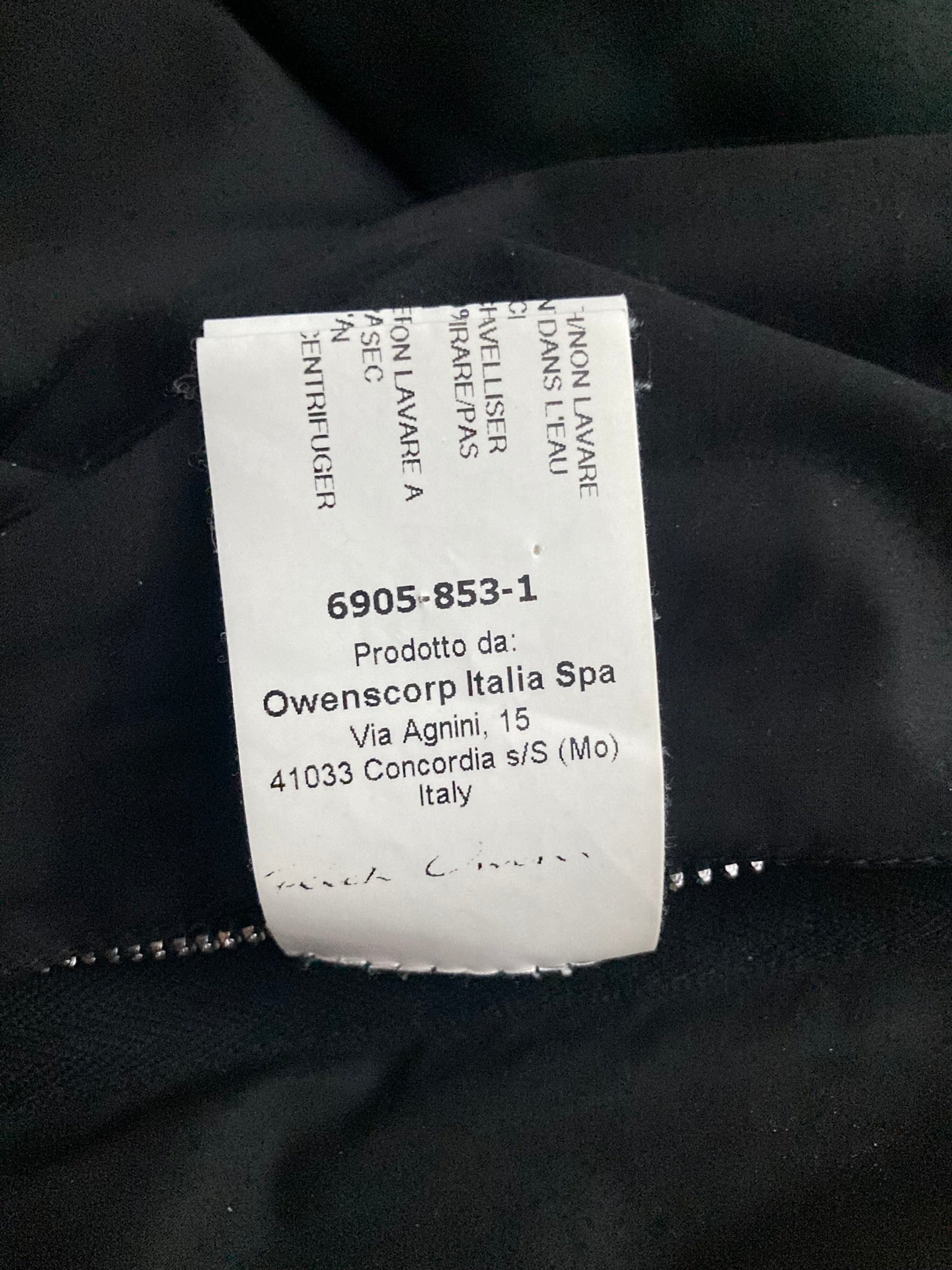 F/W 16 "MASTODON" Silk Goose Down-Filled MA-1 Bomber Jacket in Black