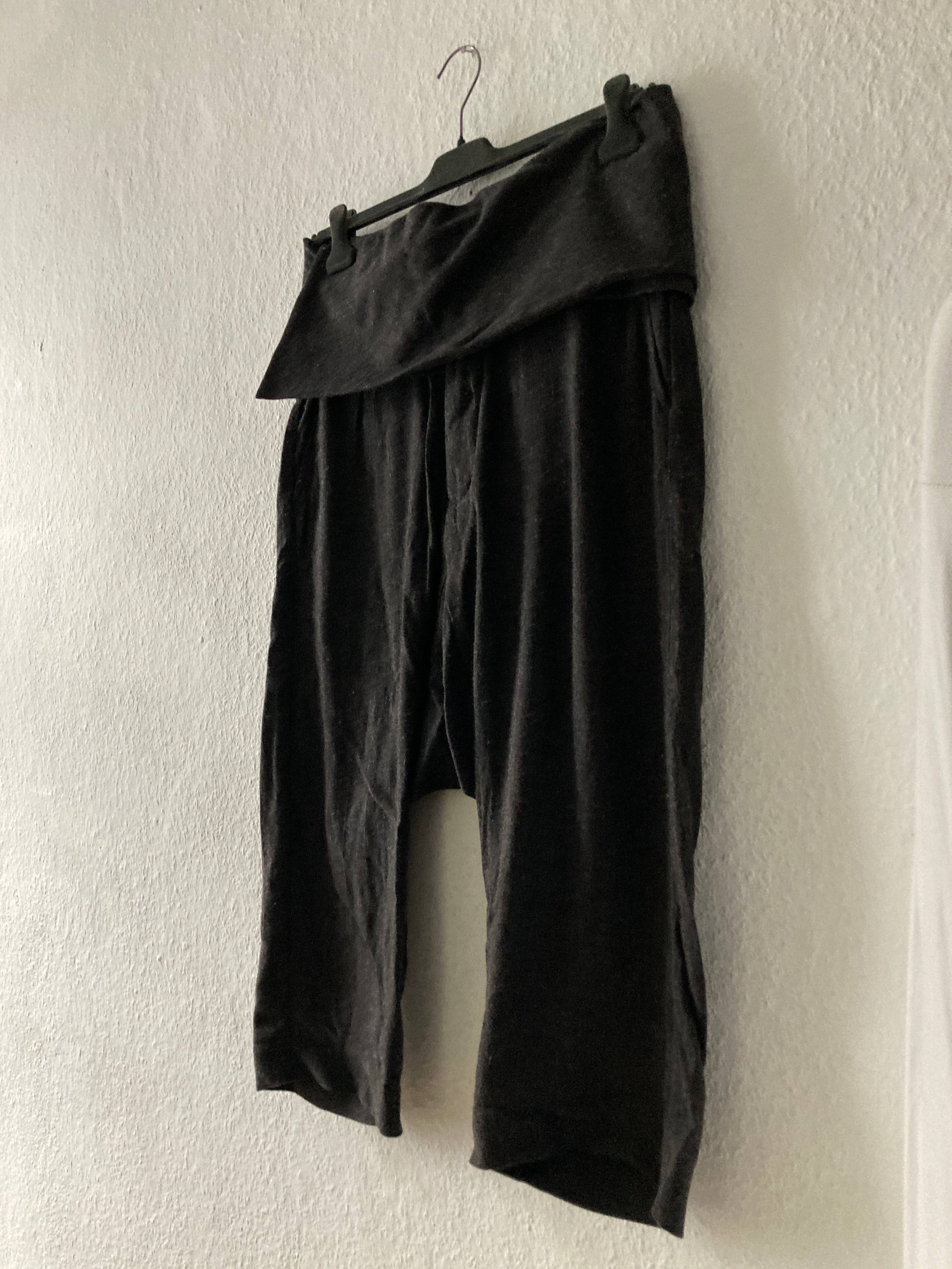 F/W 10 "GLEAM" Runway Cropped Wool Pants IT46 Rick Owens