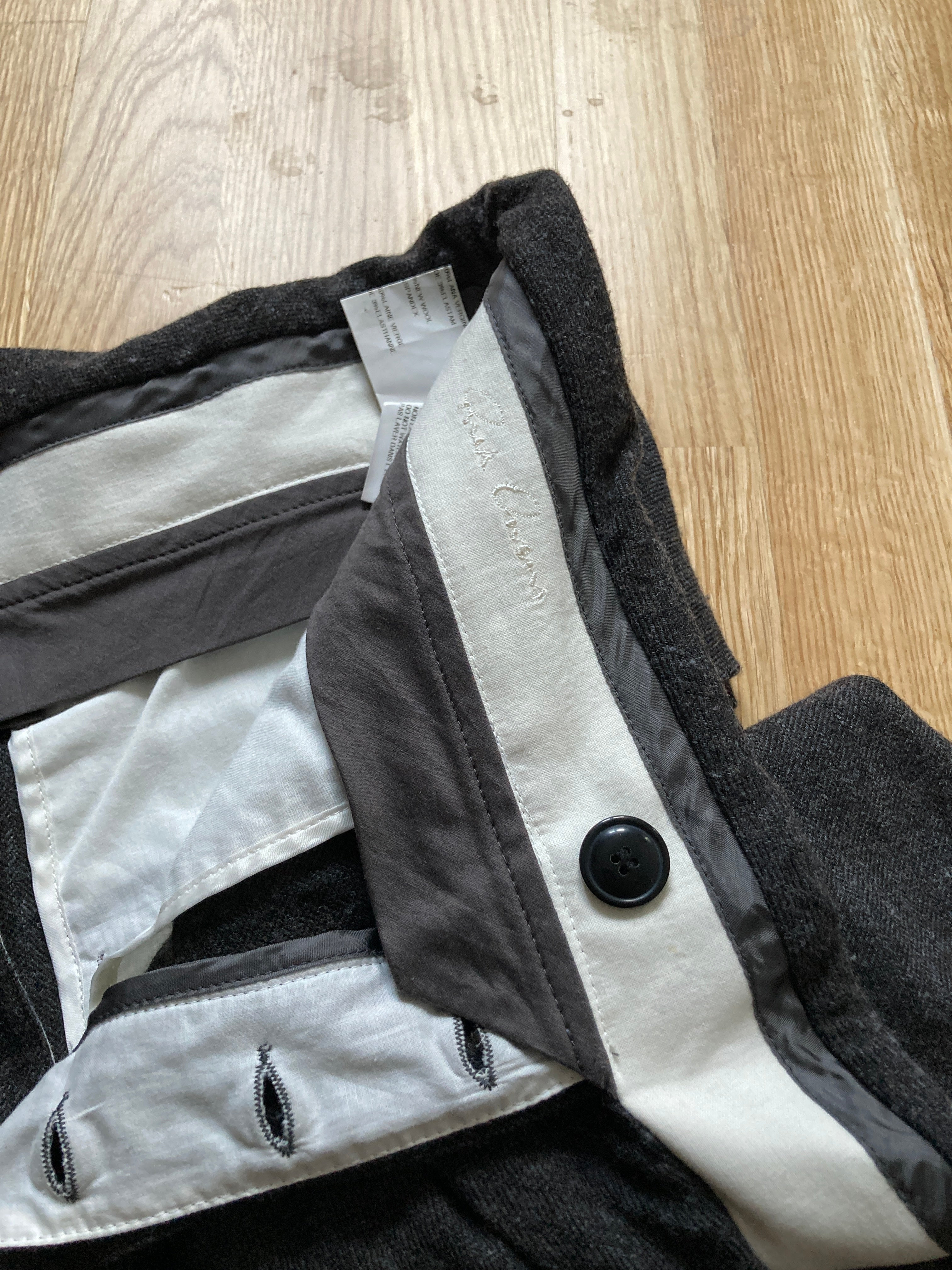 F/W 10 "GLEAM" Runway Wool & Viscose Suit Rick Owens