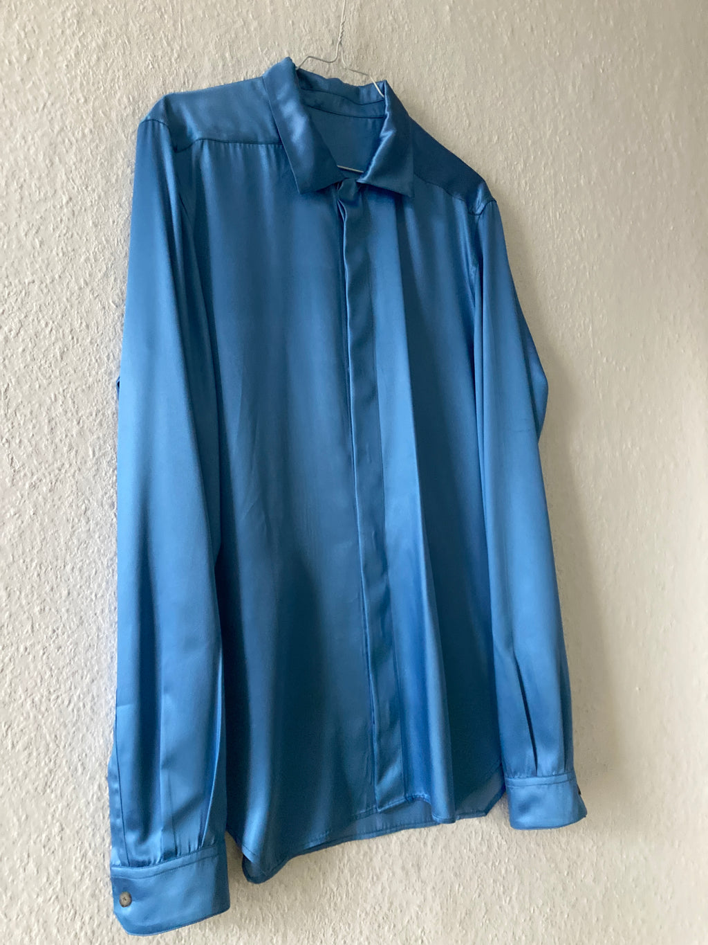 F/W 20 "PERFORMA" Liquid Latex Nublu Dress Shirt Rick Owens