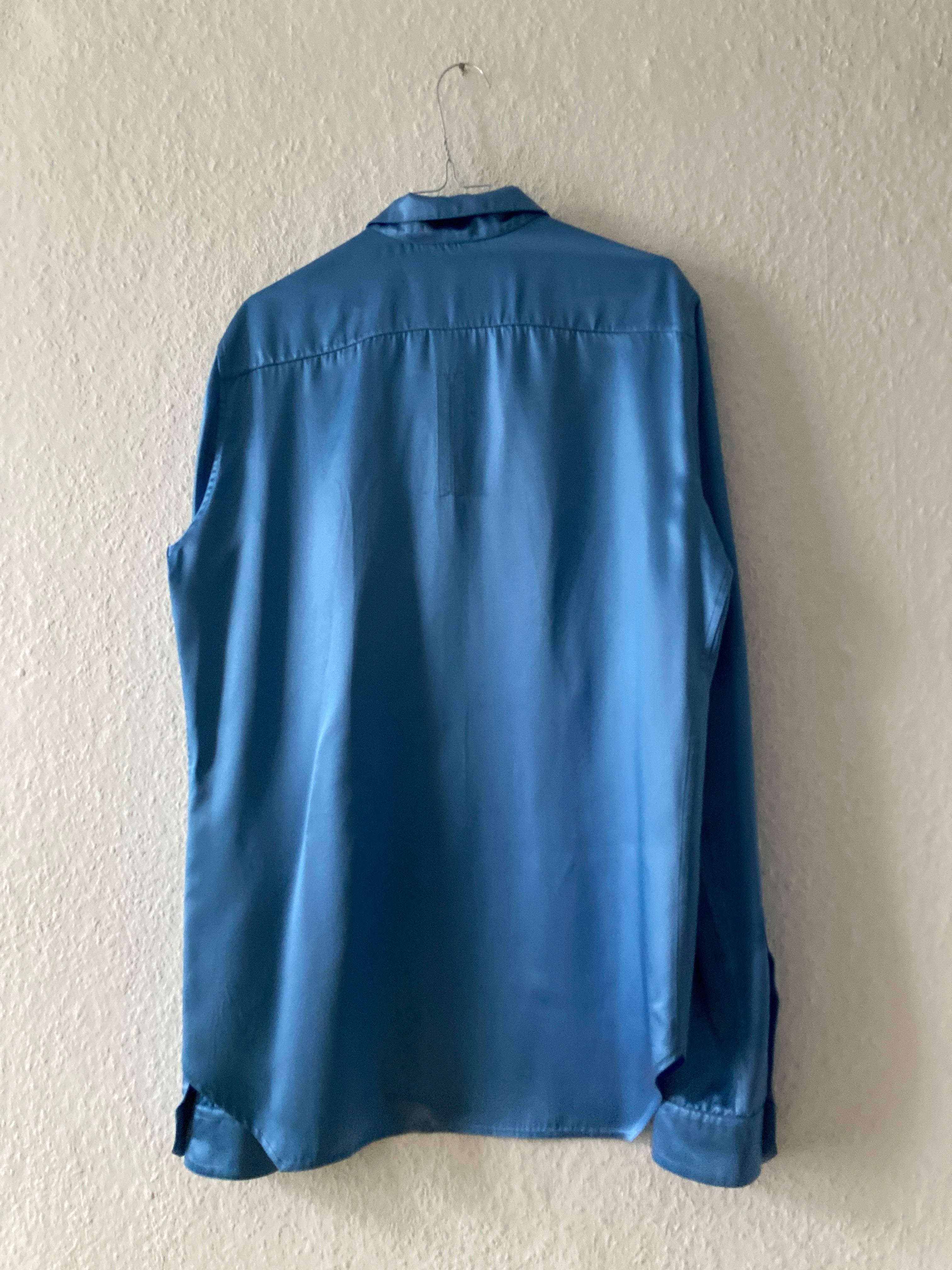 F/W 20 "PERFORMA" Liquid Latex Nublu Dress Shirt Rick Owens