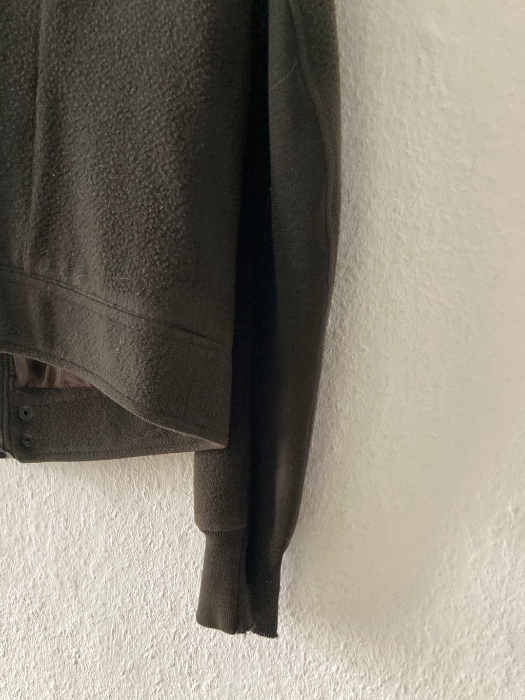 F/W 08 „STAG“ F1 Pilot Brown Wool Jacket Rick Owens XL