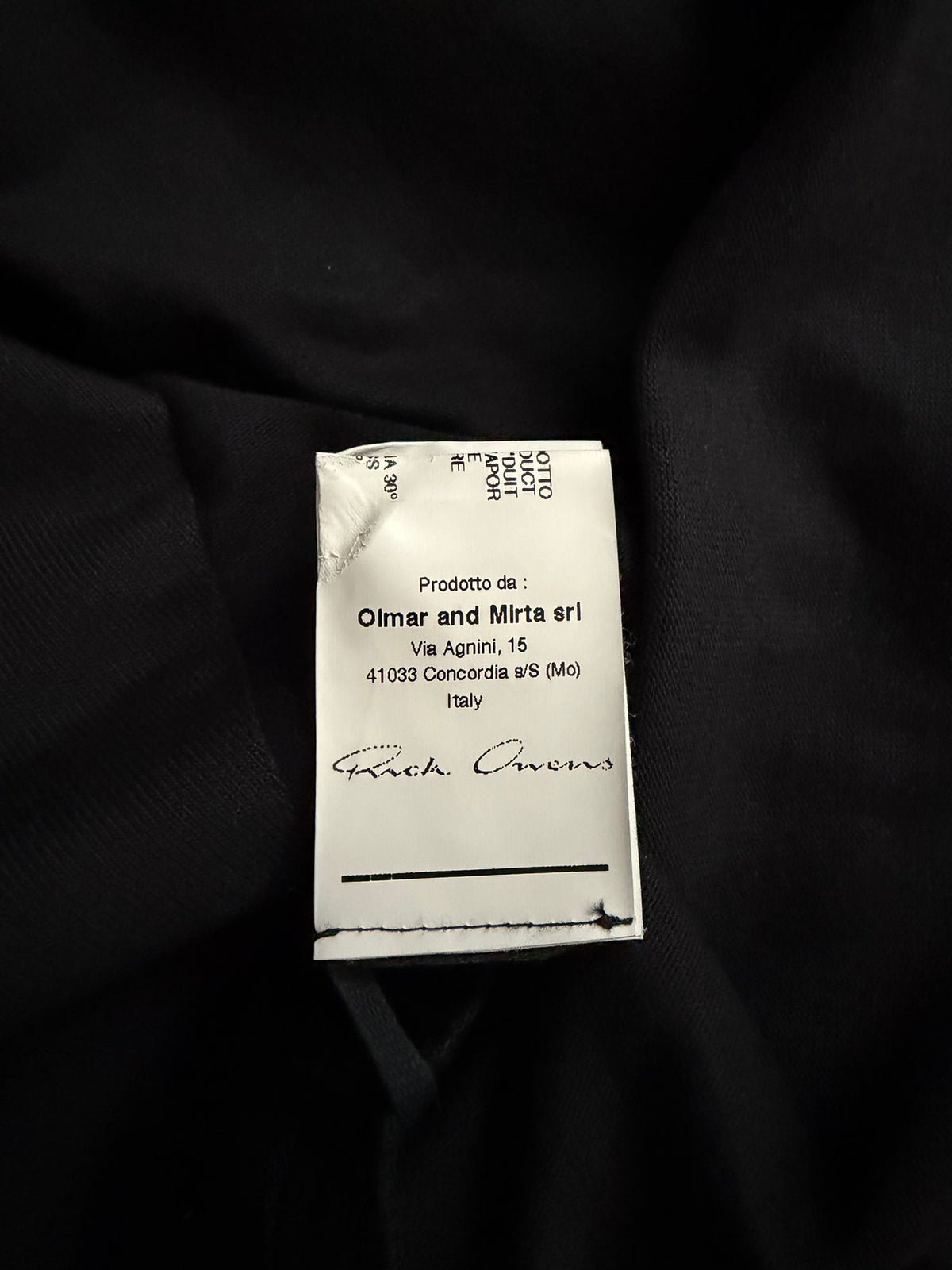 F/W 12 "MOUNTAIN" Turtleneck Dress Rick Owens