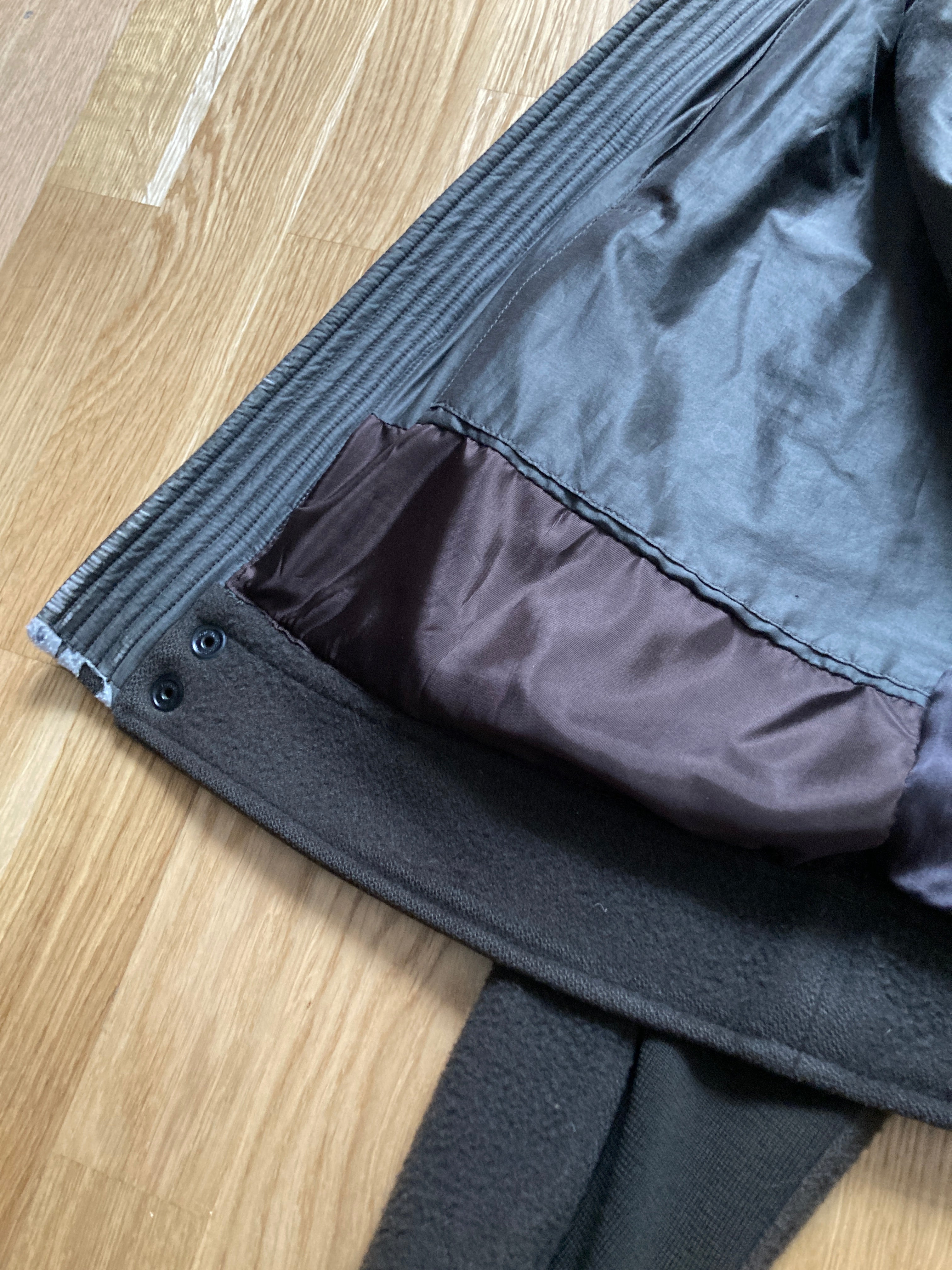 F/W 08 „STAG“ F1 Pilot Brown Wool Jacket Rick Owens XL