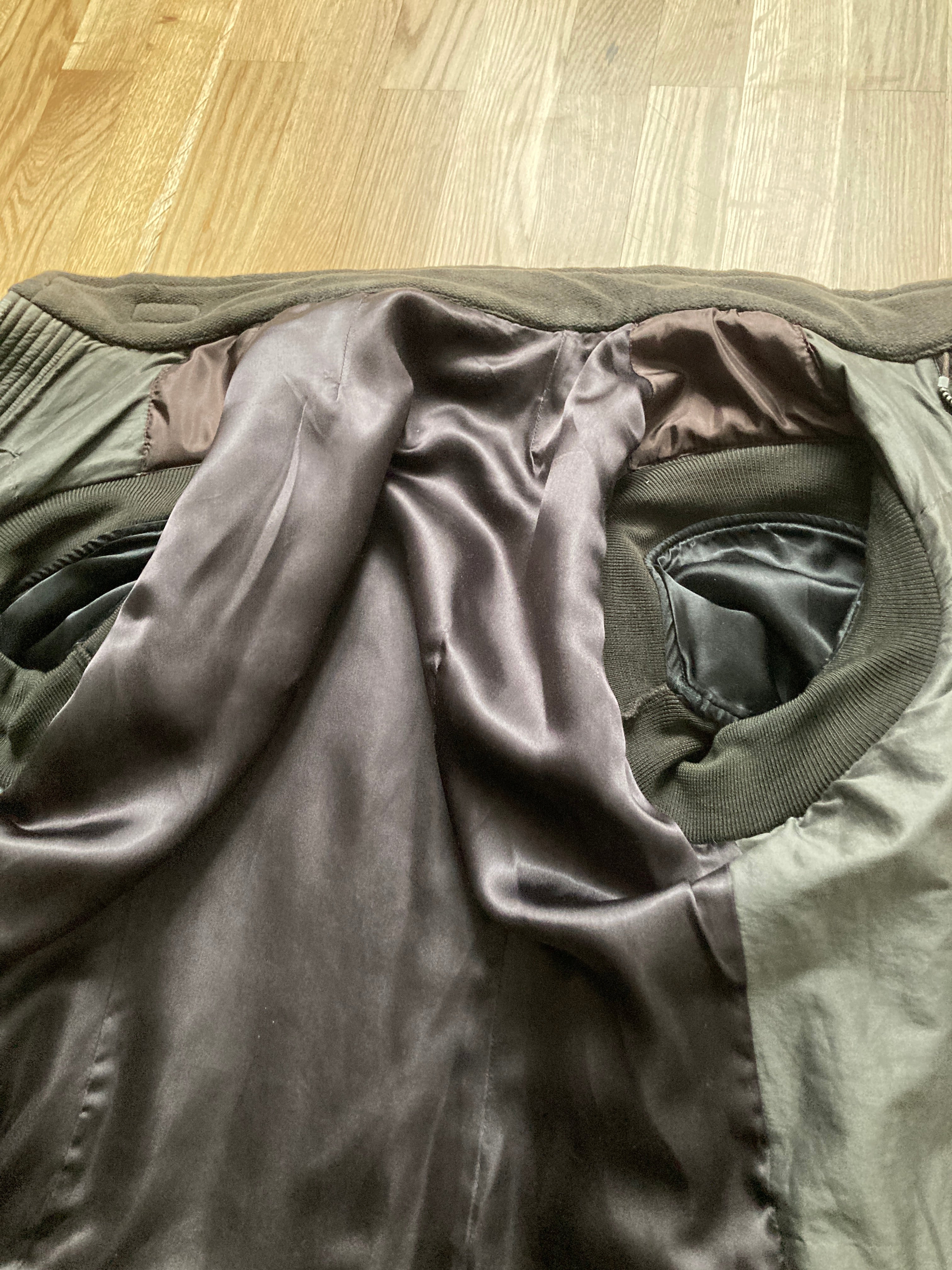 F/W 08 „STAG“ F1 Pilot Brown Wool Jacket Rick Owens XL