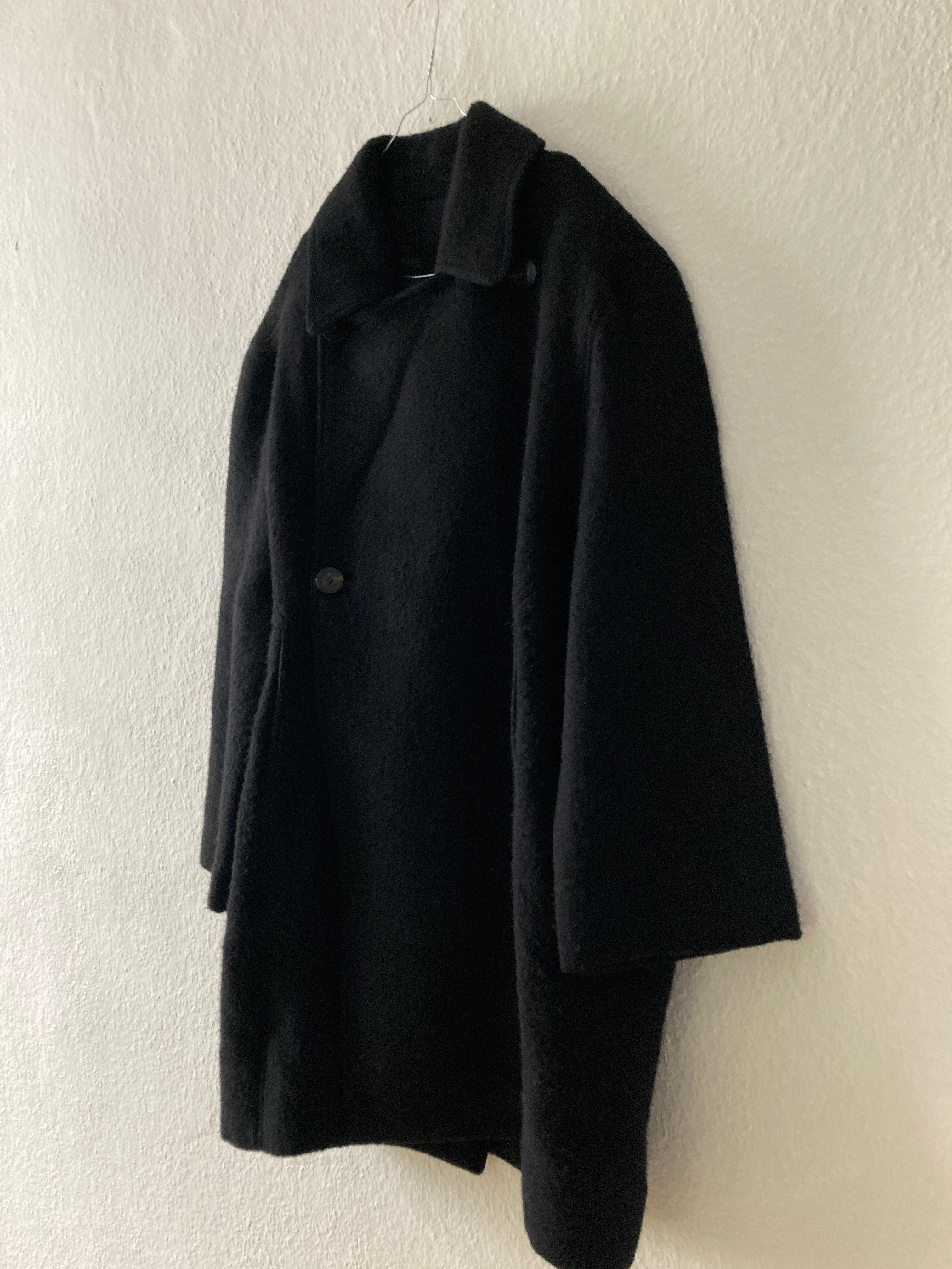 F/W 22 "STROBE" Runway Alpaca Jumbo Drella Tatlin Coat Rick Owens IT48/M
