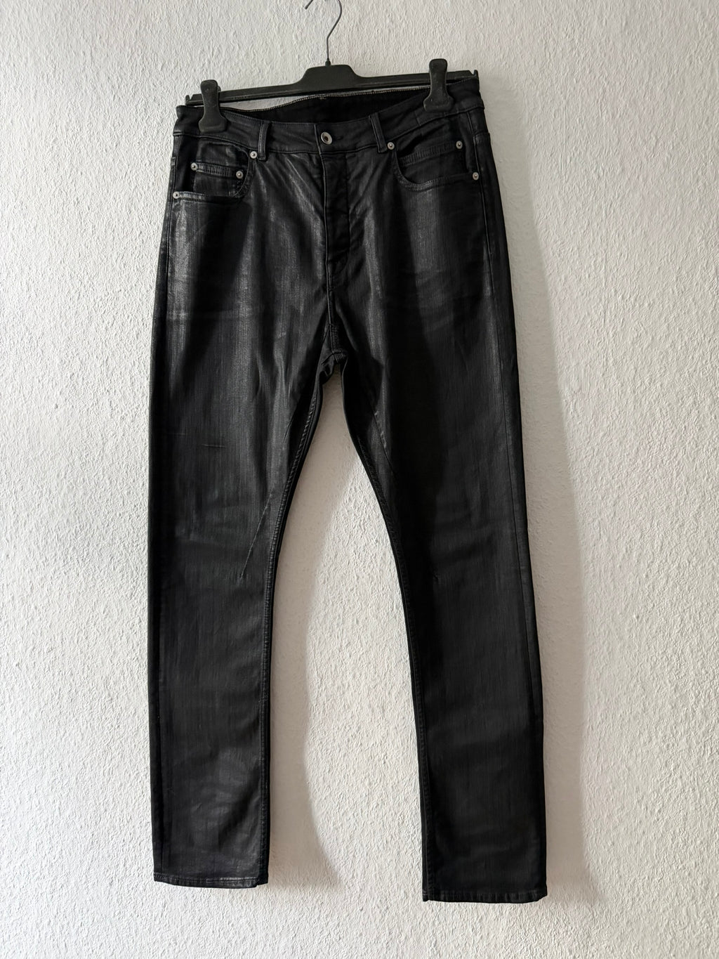 F/W 24 “PORTERVILLE” Waxed SBW Sample Detroit Cut Jeans Rick Owens US31