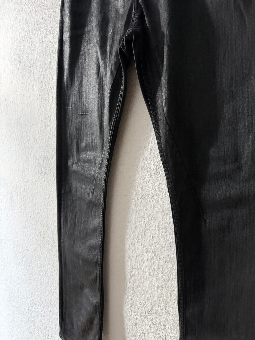 F/W 24 “PORTERVILLE” Waxed SBW Sample Detroit Cut Jeans Rick Owens US31