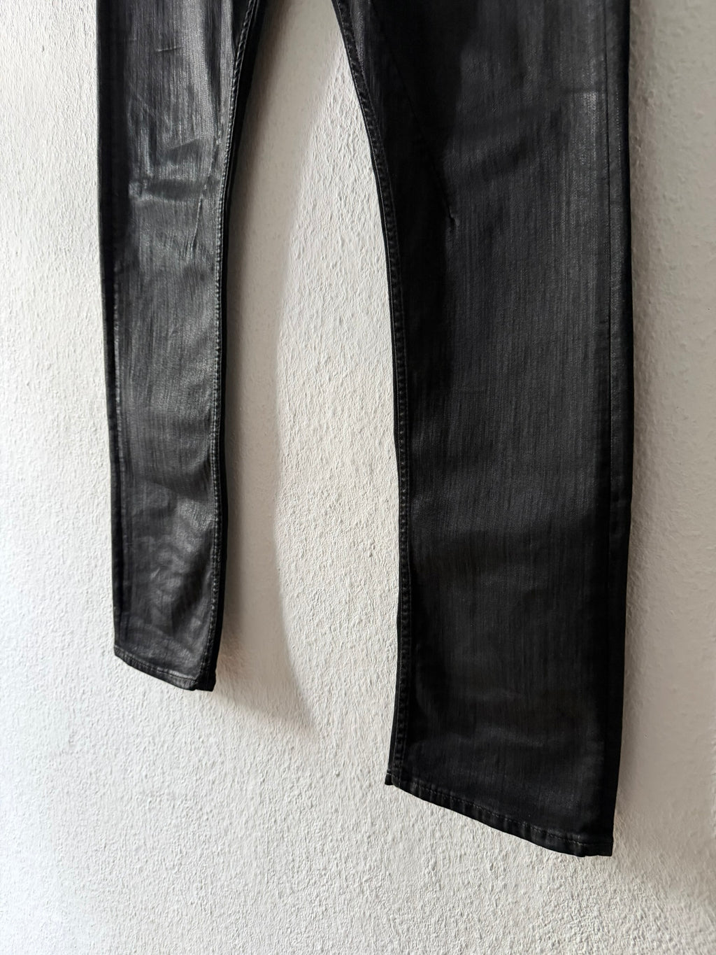 F/W 24 “PORTERVILLE” Waxed SBW Sample Detroit Cut Jeans Rick Owens US31