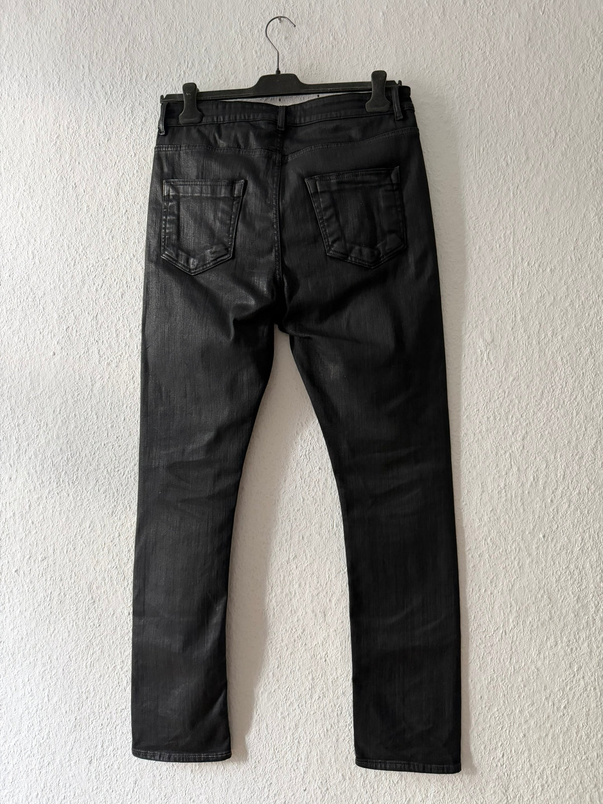 F/W 24 “PORTERVILLE” Waxed SBW Sample Detroit Cut Jeans Rick Owens US31