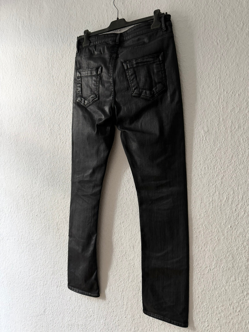 F/W 24 “PORTERVILLE” Waxed SBW Sample Detroit Cut Jeans Rick Owens US31