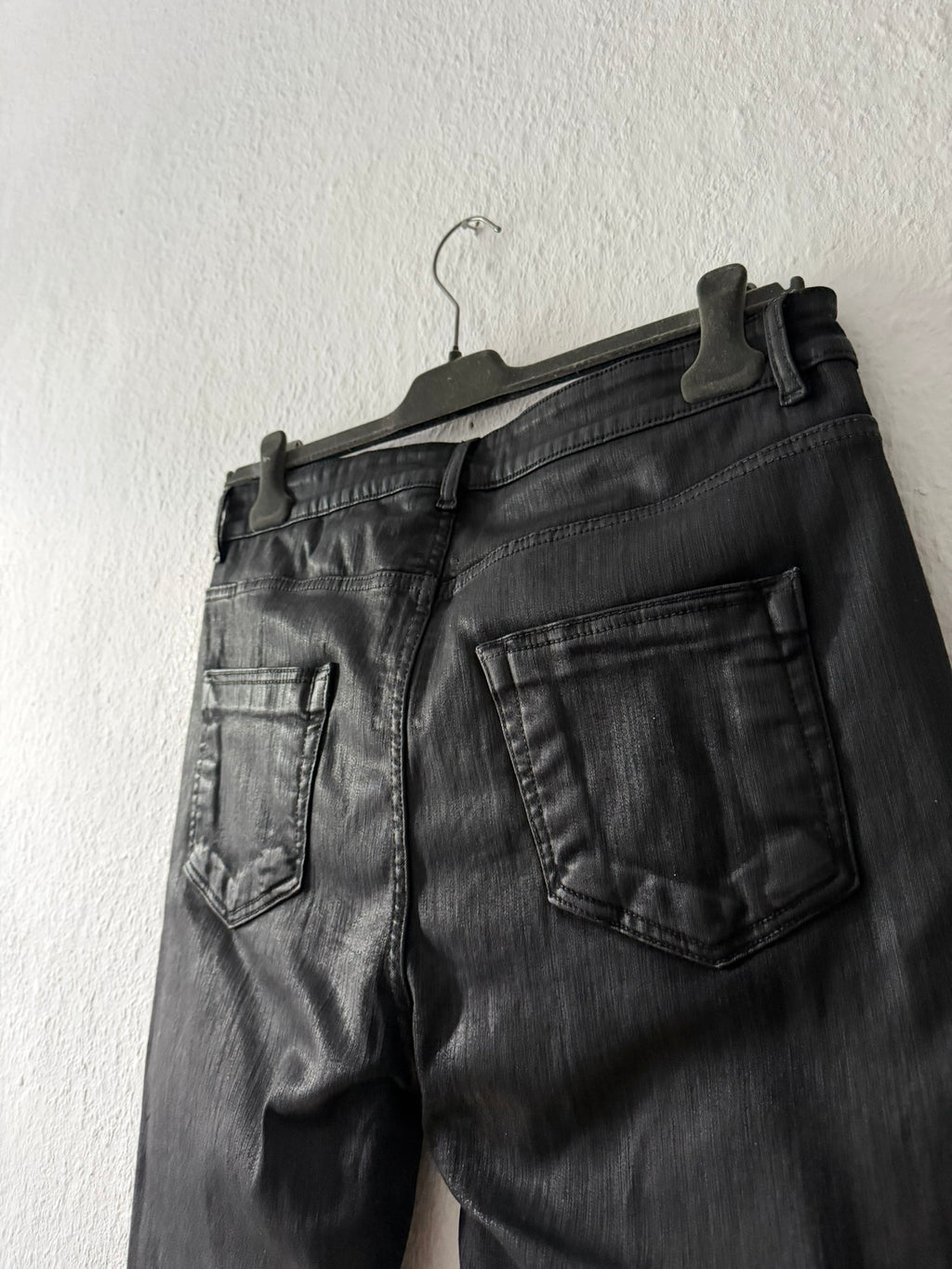 F/W 24 “PORTERVILLE” Waxed SBW Sample Detroit Cut Jeans Rick Owens US31
