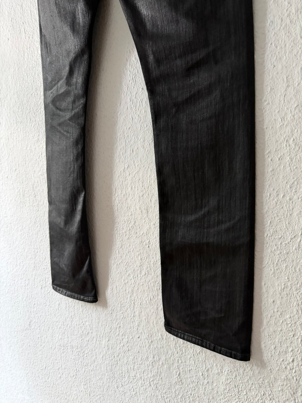 F/W 24 “PORTERVILLE” Waxed SBW Sample Detroit Cut Jeans Rick Owens US31