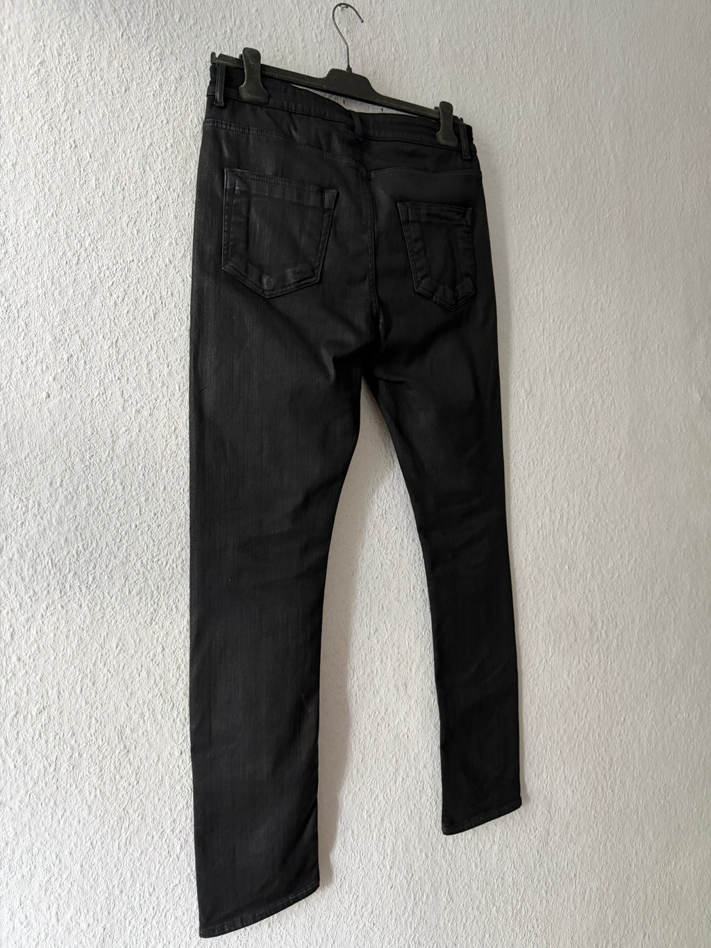 F/W 24 “PORTERVILLE” Waxed SBW Sample Detroit Cut Jeans Rick Owens US31