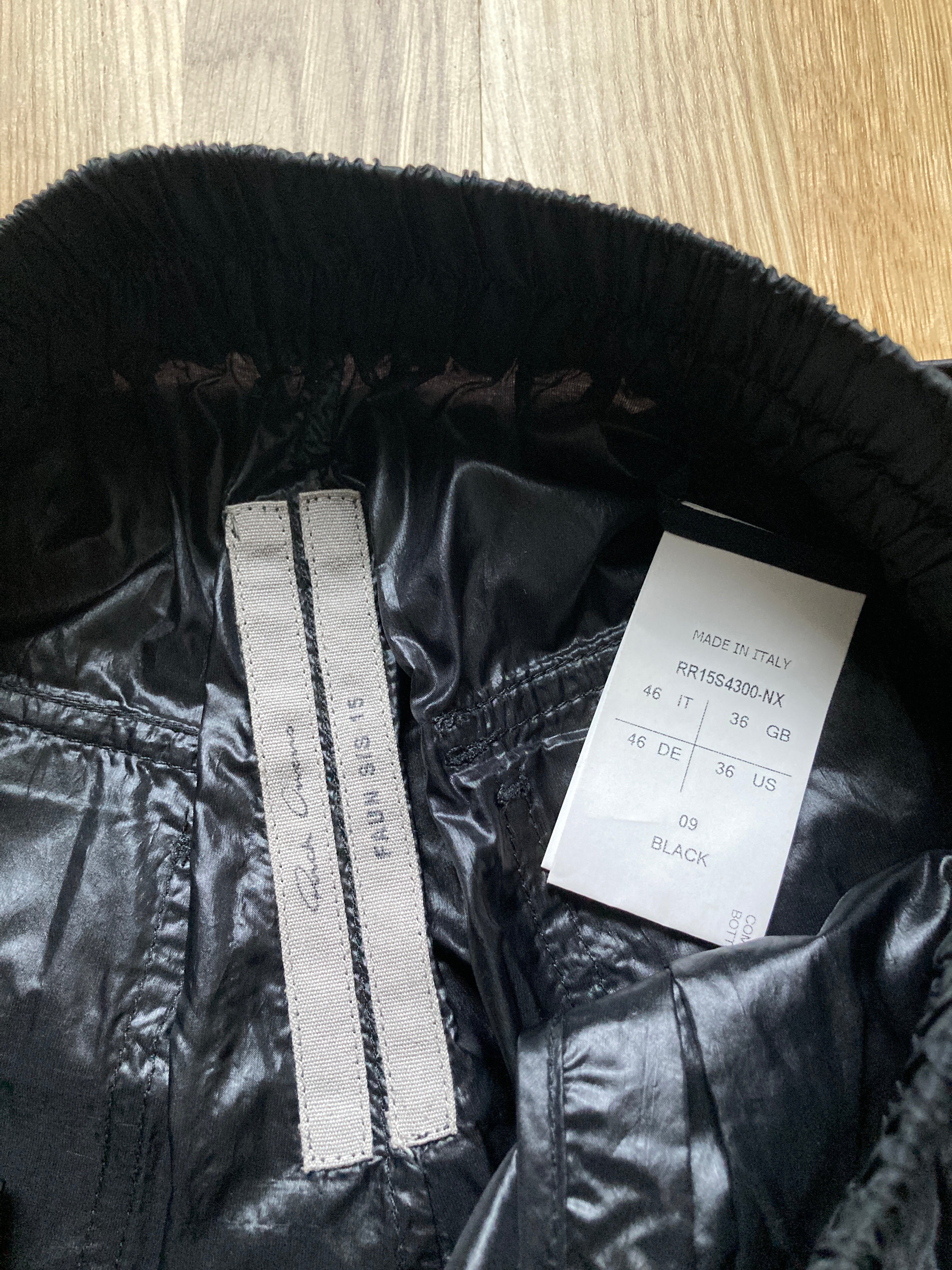 S/S 15 "FAUN" Runway Polyester Pod Shorts Rick Owens IT46