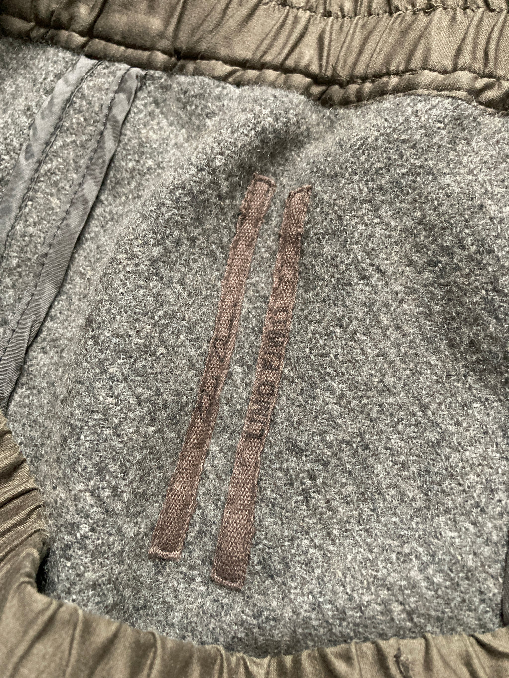 F/W 11 "LIMO" Wool & Cashmere Pod Shorts IT50/L Rick Owens