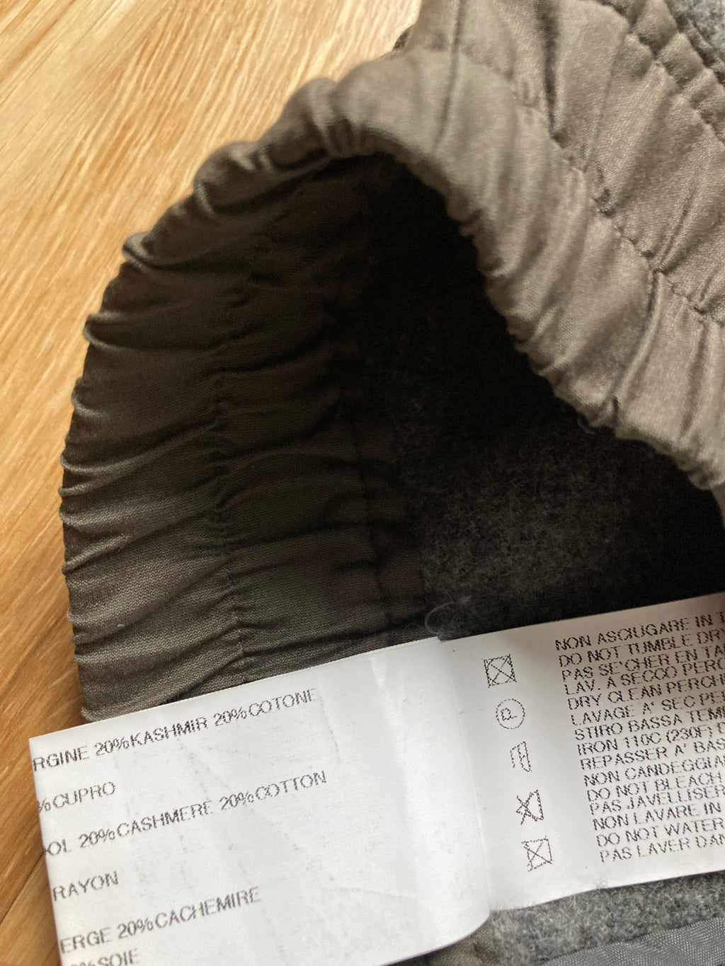 F/W 11 "LIMO" Wool & Cashmere Pod Shorts IT50/L Rick Owens