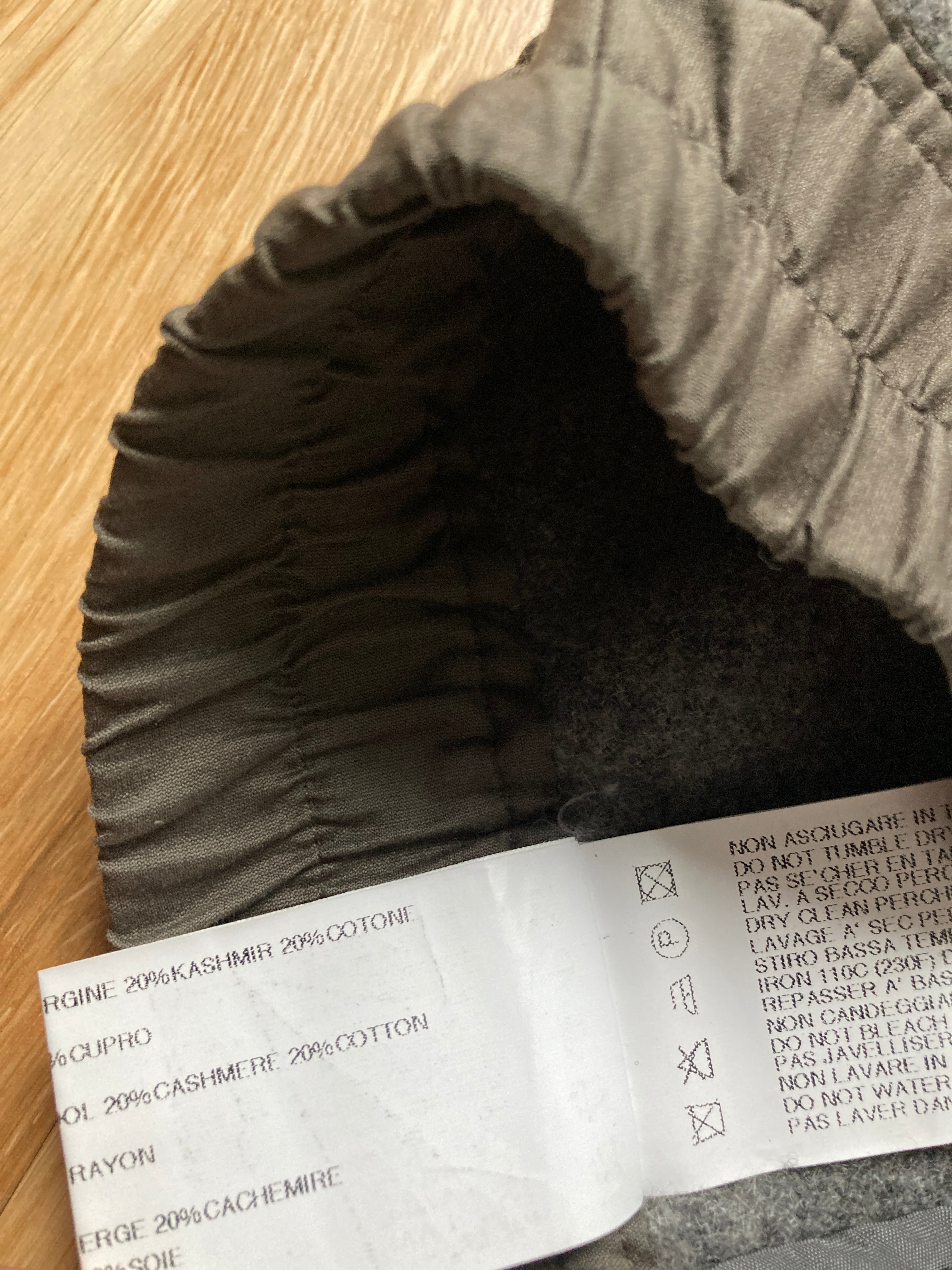 F/W 11 "LIMO" Wool & Cashmere Pod Shorts IT50/L Rick Owens