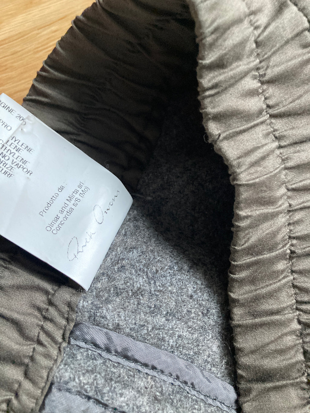 F/W 11 "LIMO" Wool & Cashmere Pod Shorts IT50/L Rick Owens