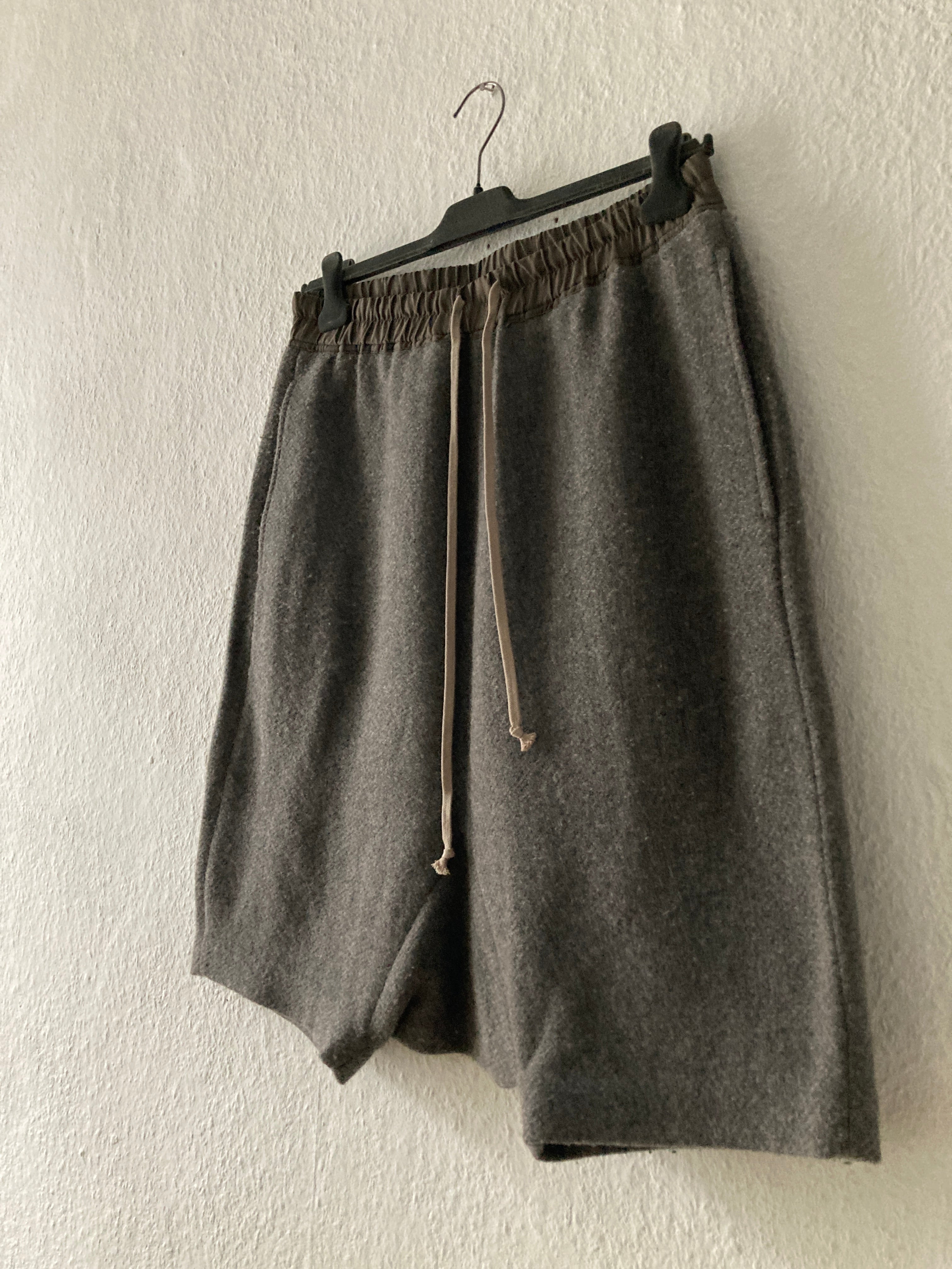 F/W 11 "LIMO" Wool & Cashmere Pod Shorts IT50/L Rick Owens