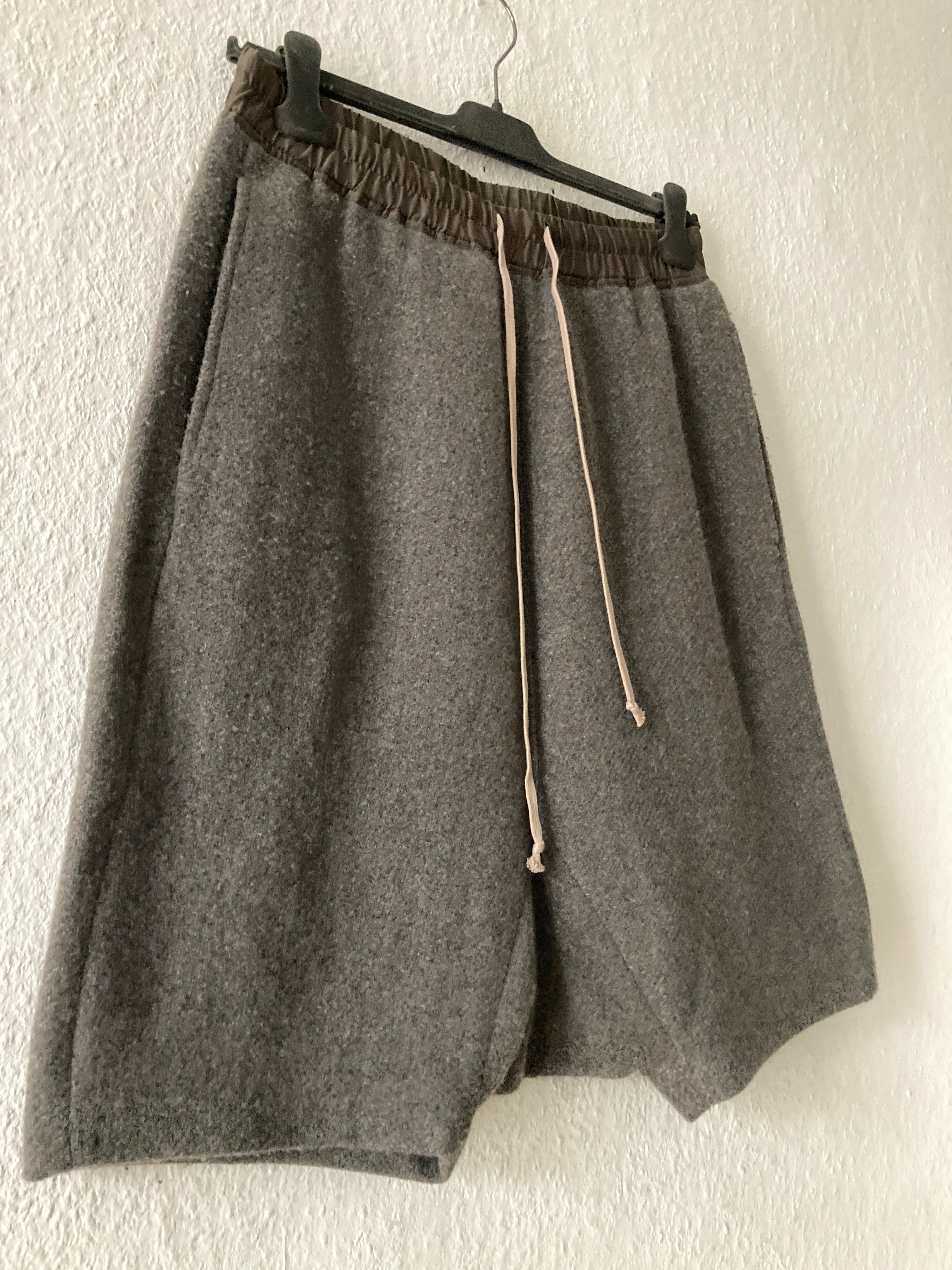 F/W 11 "LIMO" Wool & Cashmere Pod Shorts IT50/L Rick Owens