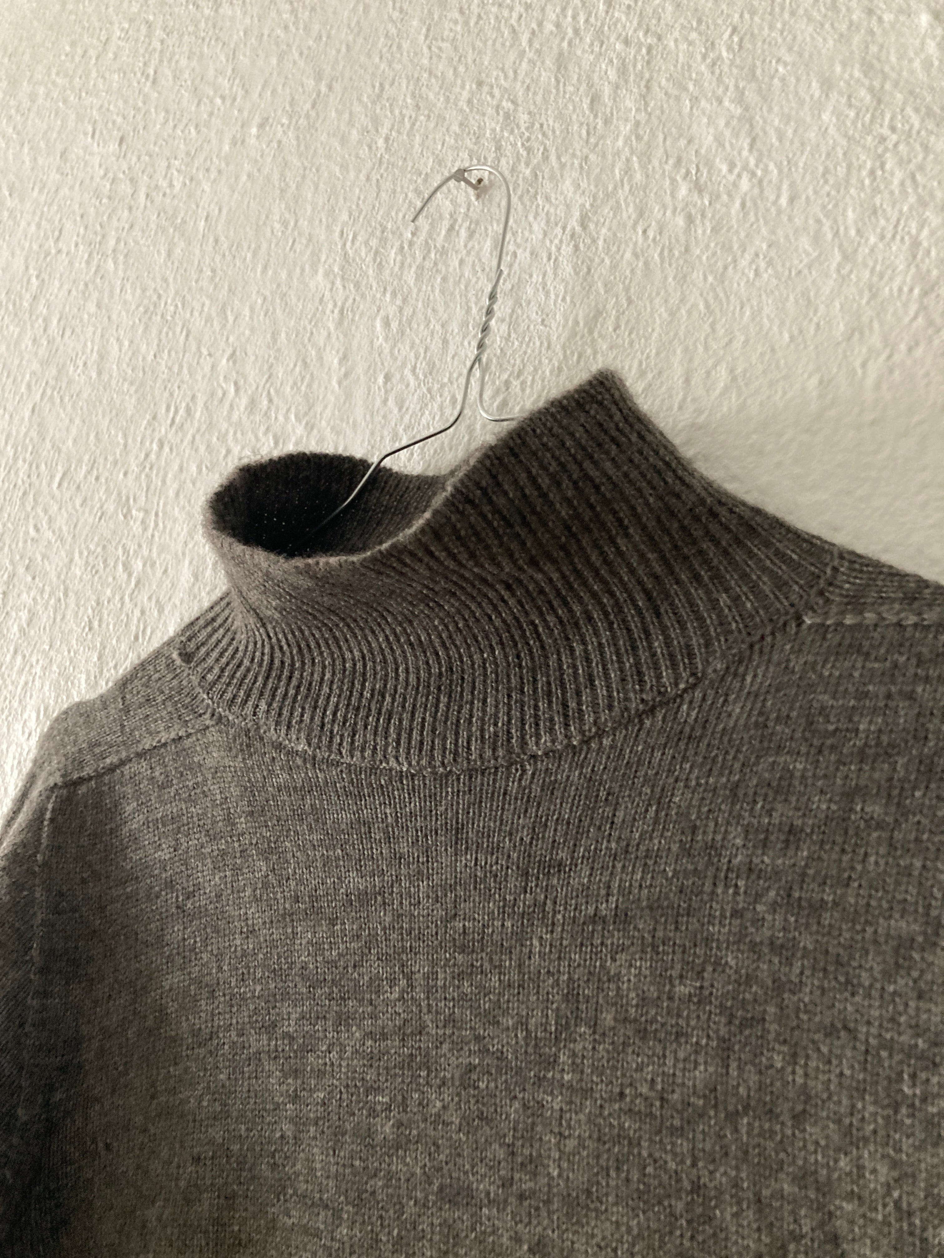 F/W 12 "MOUNTAIN" Runway Wool & Yak Rollneck Rick Owens L