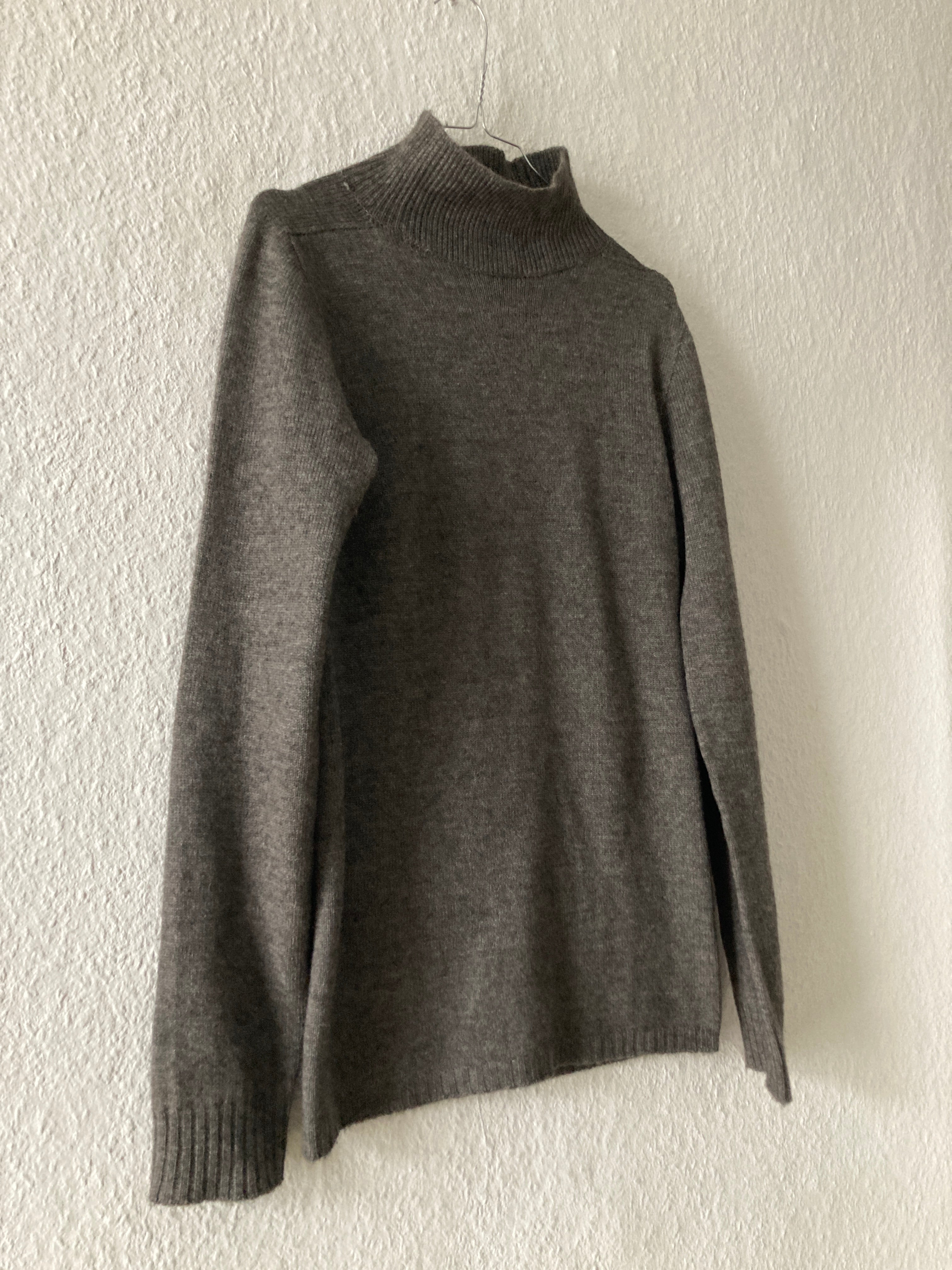 F/W 12 "MOUNTAIN" Runway Wool & Yak Rollneck Rick Owens L
