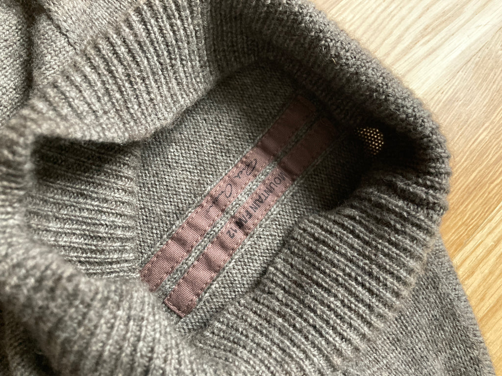F/W 12 "MOUNTAIN" Runway Wool & Yak Rollneck Rick Owens L