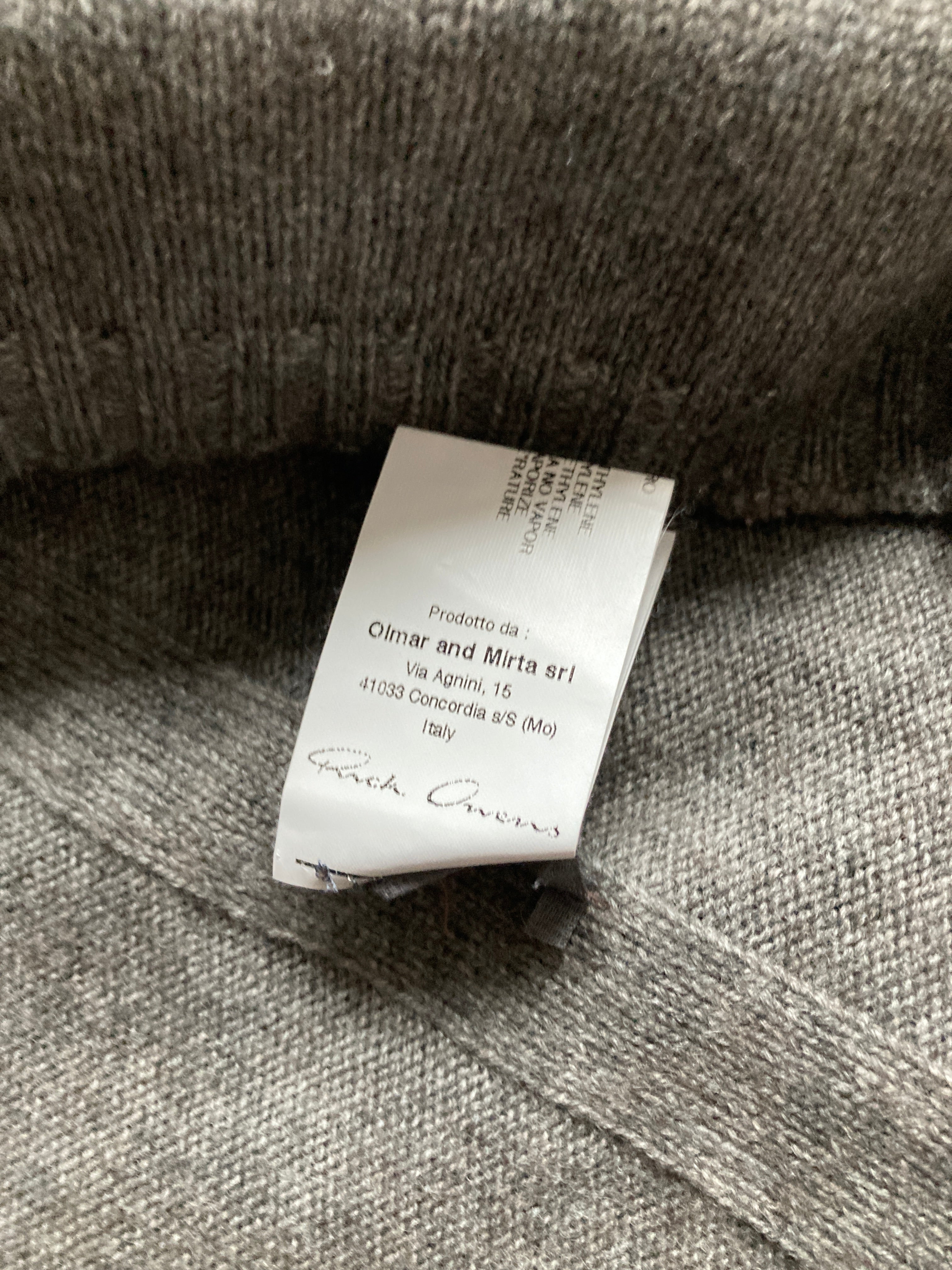 F/W 12 "MOUNTAIN" Runway Wool & Yak Rollneck Rick Owens L