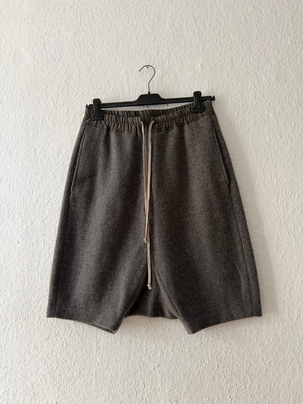 F/W 11 "LIMO" Cashmere & Wool Pod Shorts Rick Owens IT48/M
