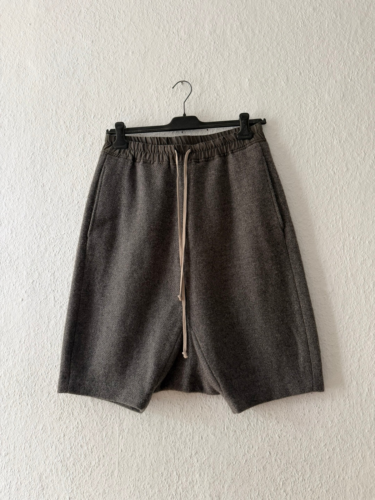 F/W 11 "LIMO" Cashmere & Wool Pod Shorts Rick Owens IT48/M