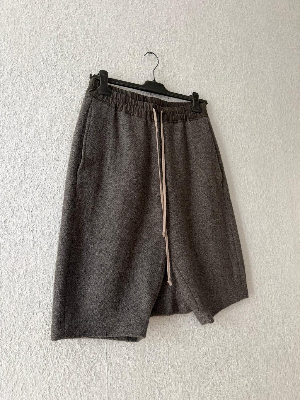 F/W 11 "LIMO" Cashmere & Wool Pod Shorts Rick Owens IT48/M
