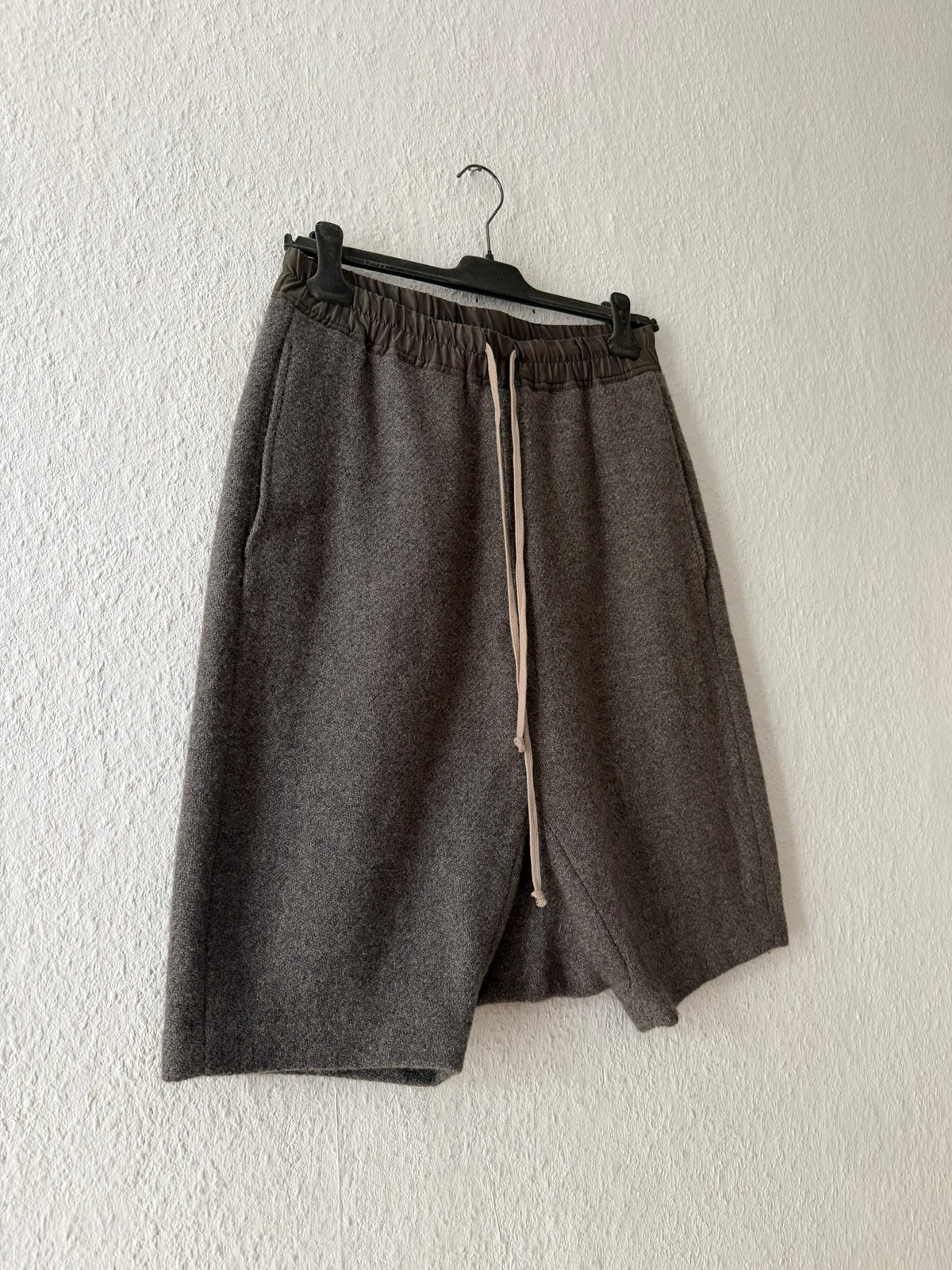 F/W 11 "LIMO" Cashmere & Wool Pod Shorts Rick Owens IT48/M