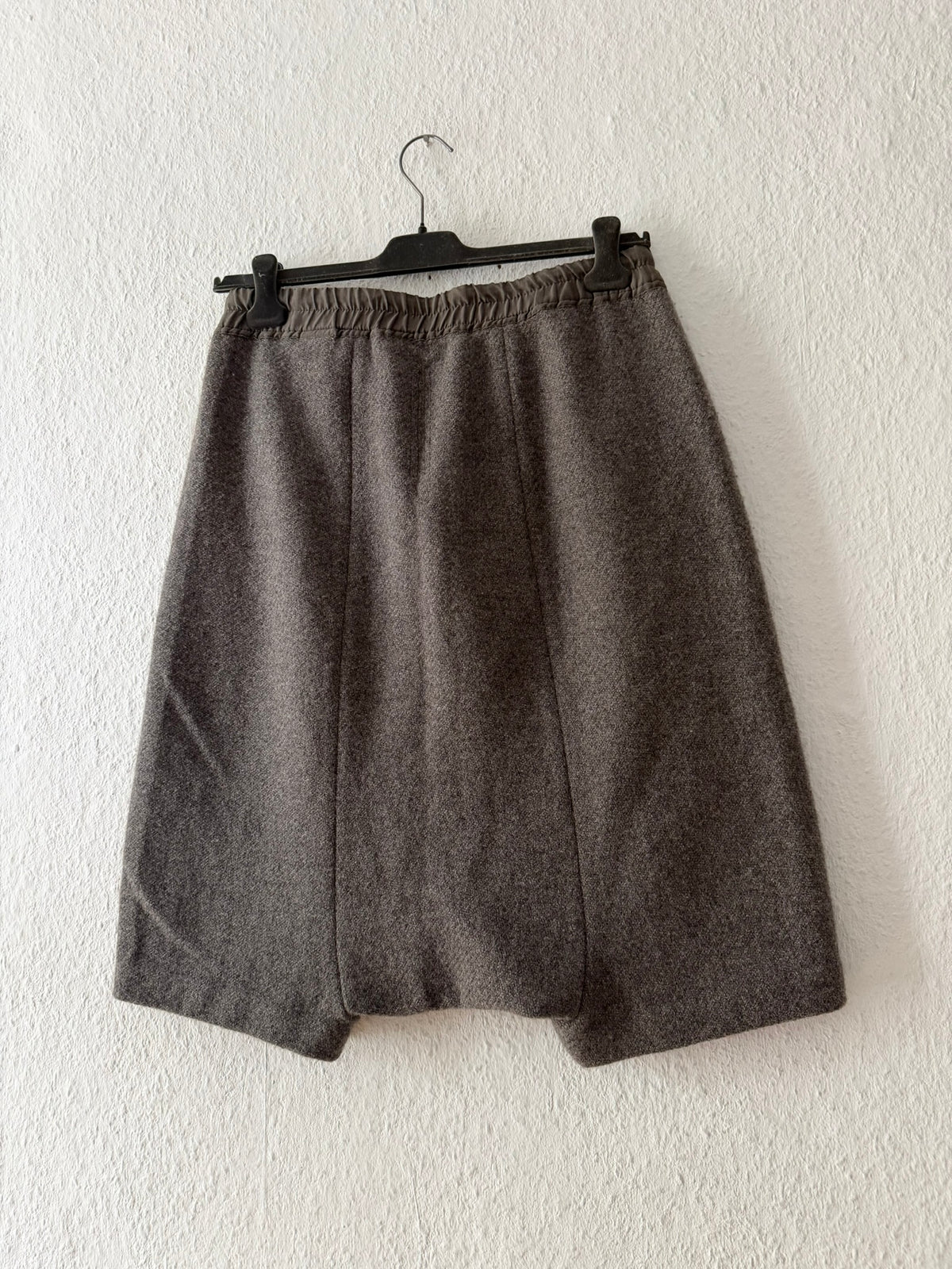 F/W 11 "LIMO" Cashmere & Wool Pod Shorts Rick Owens IT48/M