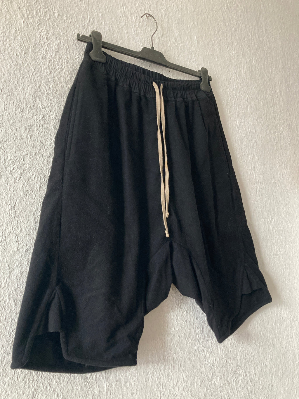 F/W 15 “SPHINX” Sample Wool Basket Swinger Shorts Rick Owens IT48/M