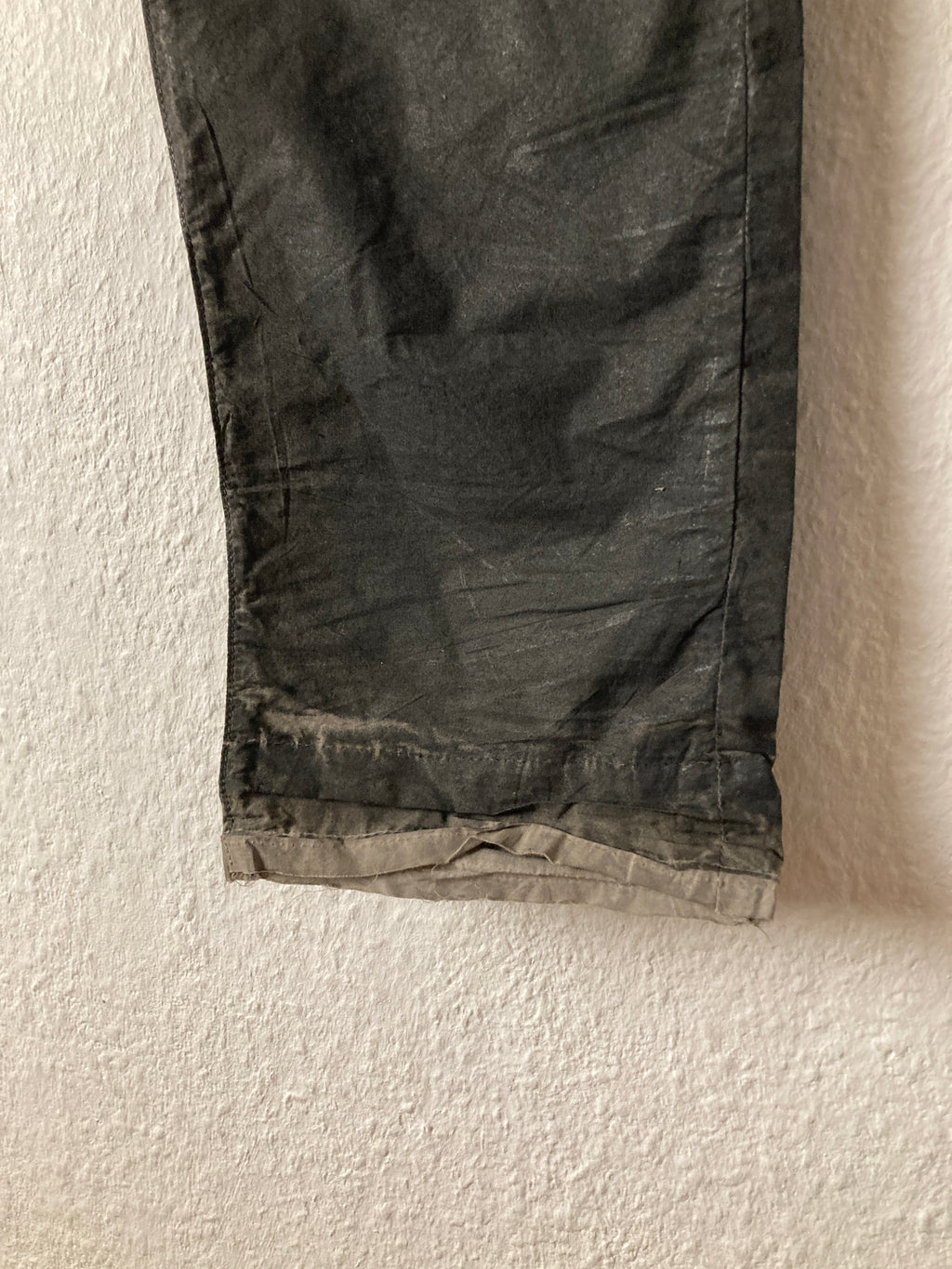 F/W 11 "LIMO" Waxed Mud Cloth Denim Jeans Rick Owens US32/M