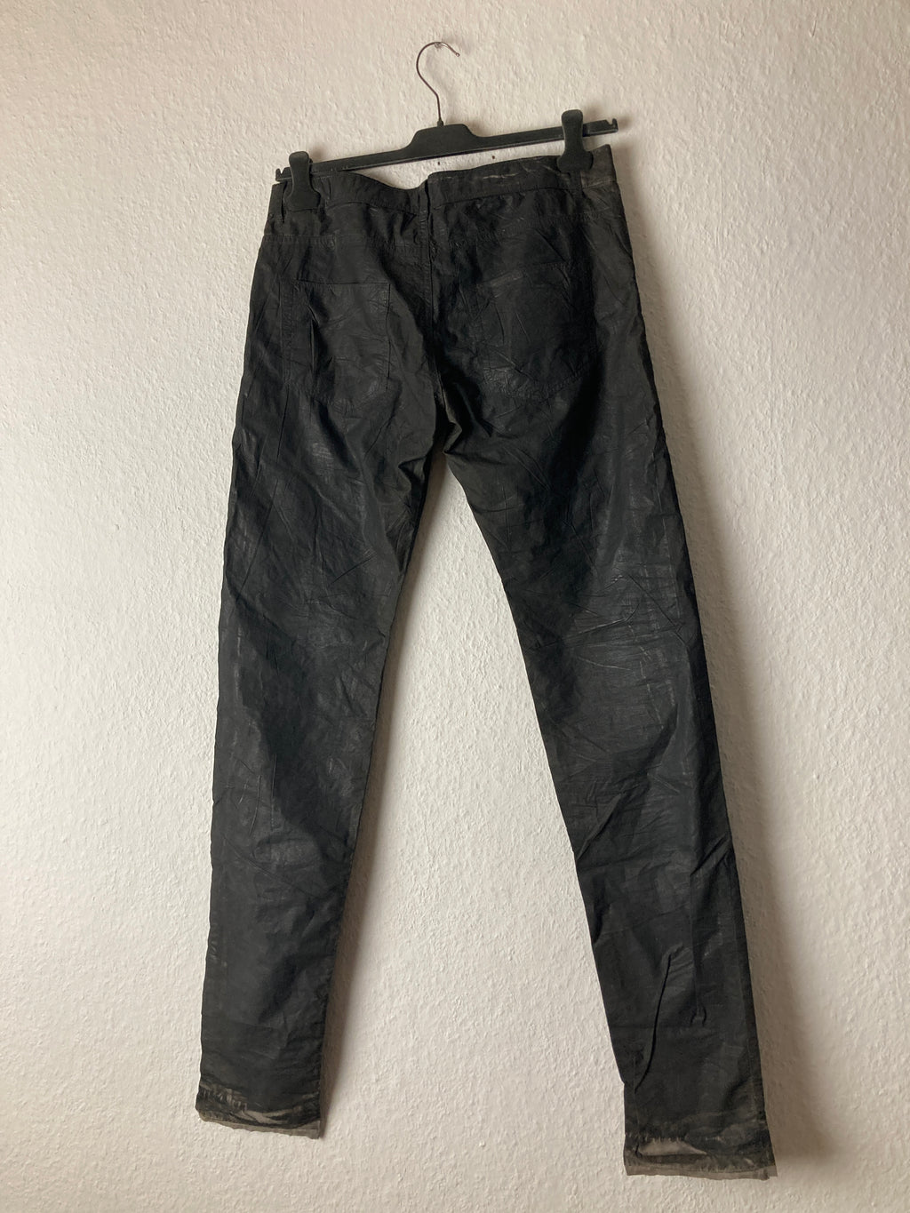 F/W 11 "LIMO" Waxed Mud Cloth Denim Jeans Rick Owens US32/M