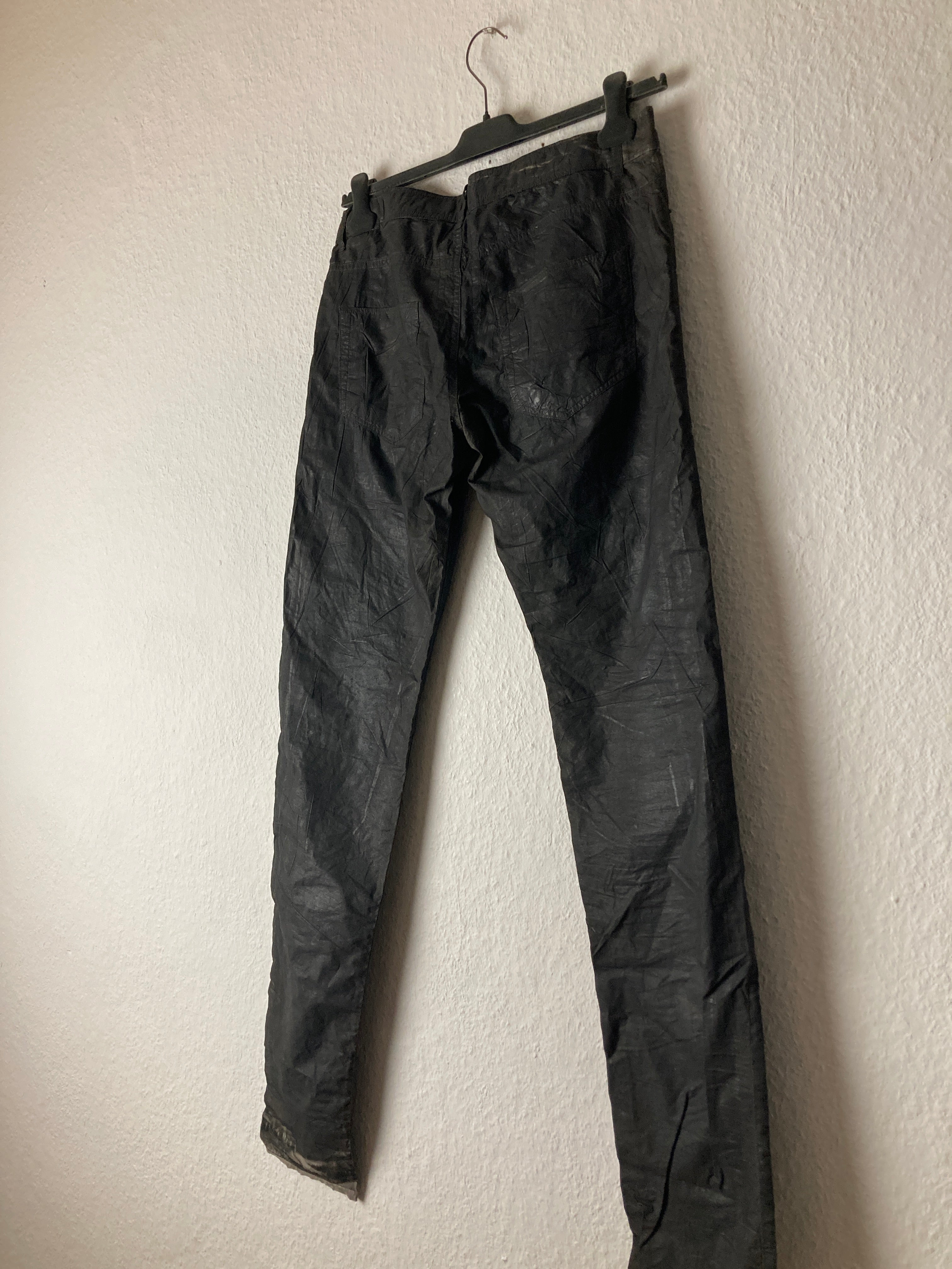 F/W 11 "LIMO" Waxed Mud Cloth Denim Jeans Rick Owens US32/M