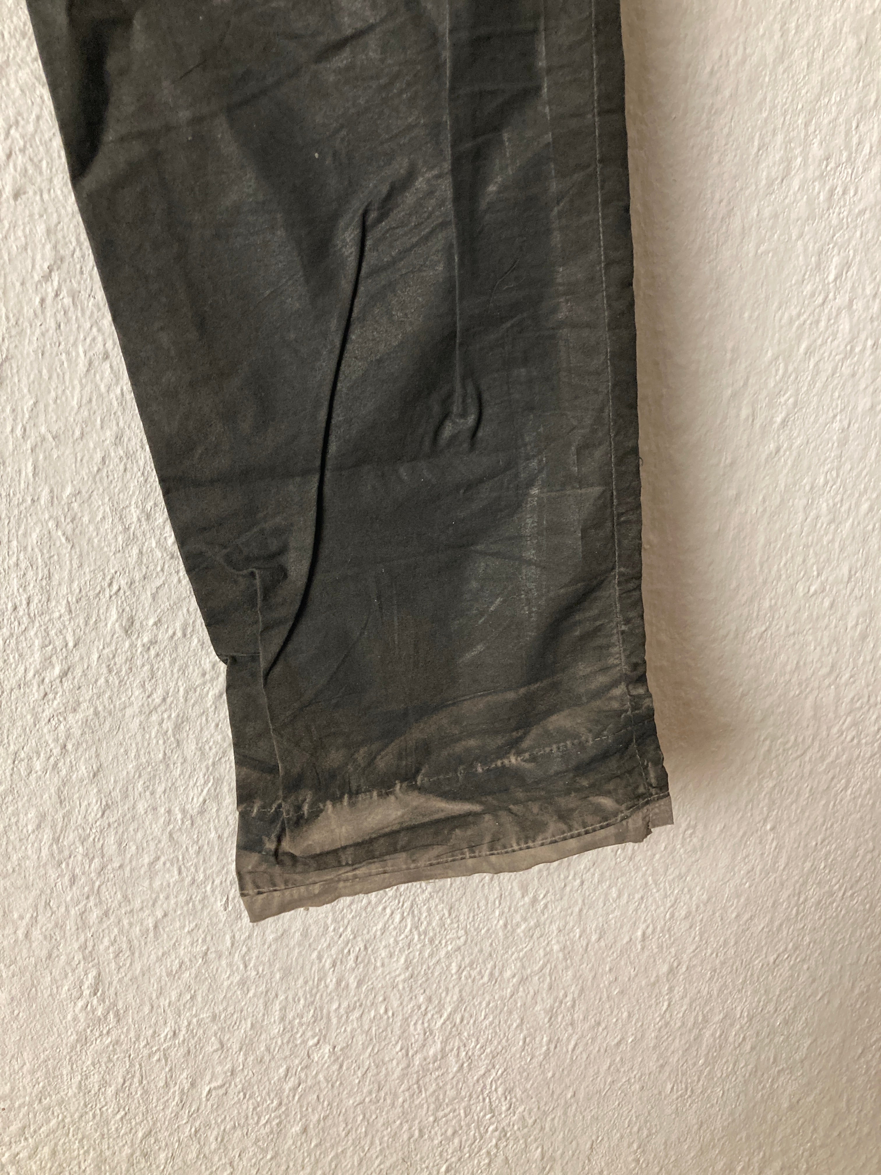 F/W 11 "LIMO" Waxed Mud Cloth Denim Jeans Rick Owens US32/M