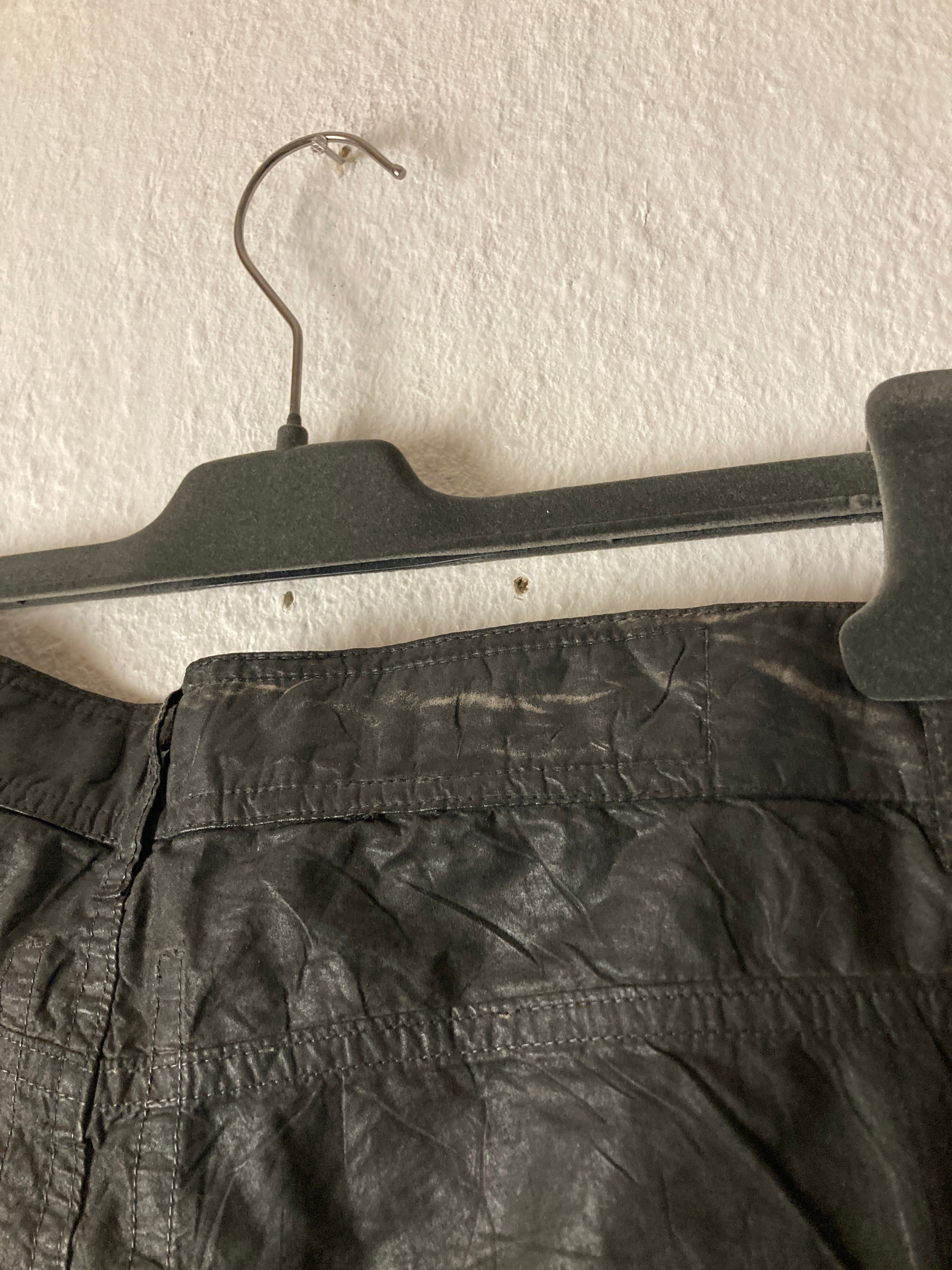 F/W 11 "LIMO" Waxed Mud Cloth Denim Jeans Rick Owens US32/M