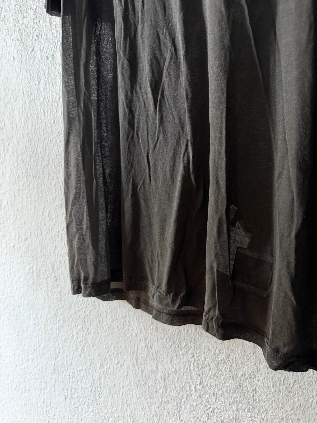 F/W 11 "LIMO" Semi-Sheer Degradé Short Sleeve T-Shirt