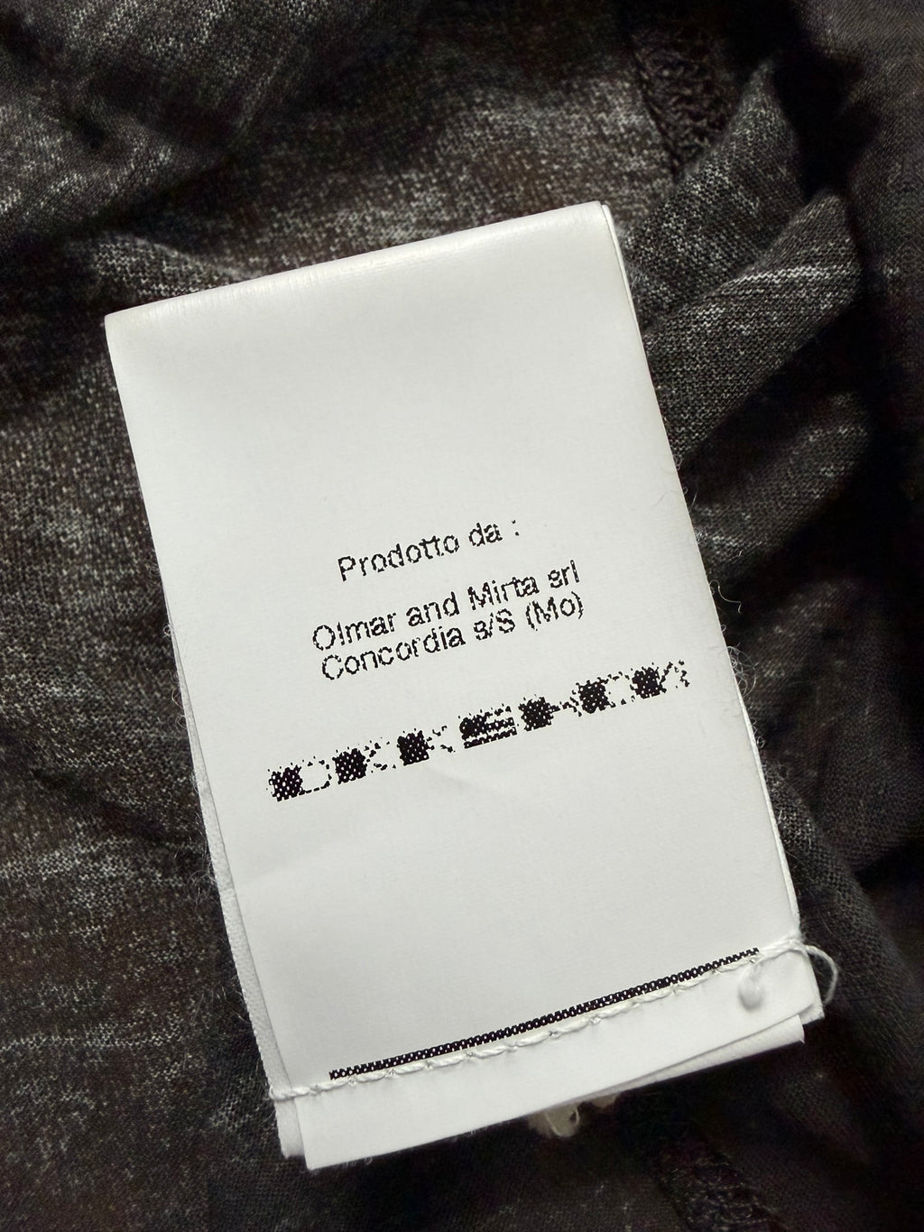 F/W 11 "LIMO" Semi-Sheer Degradé Short Sleeve T-Shirt