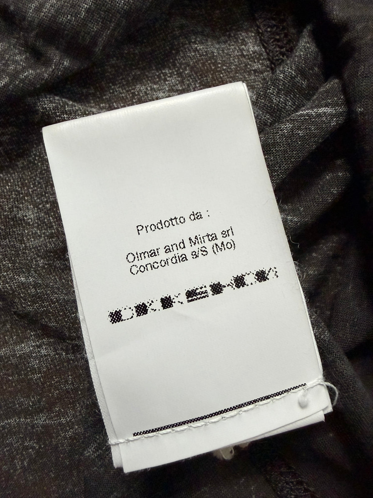 F/W 11 "LIMO" Semi-Sheer Degradé Short Sleeve T-Shirt