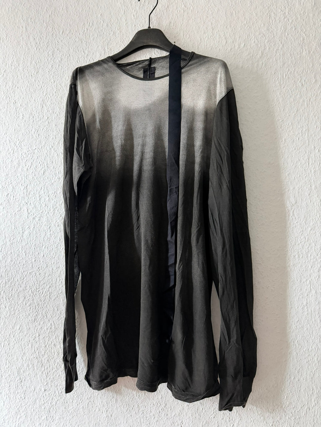 F/W 11 "LIMO" Semi-Sheer Degradé Longsleeve T-Shirt