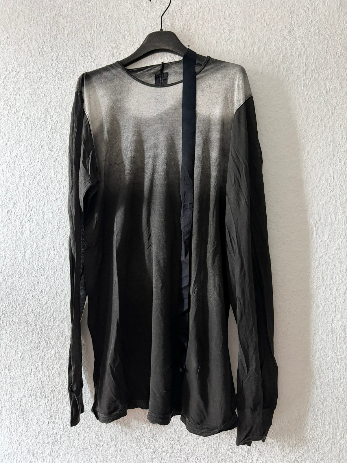 F/W 11 "LIMO" Semi-Sheer Degradé Longsleeve T-Shirt