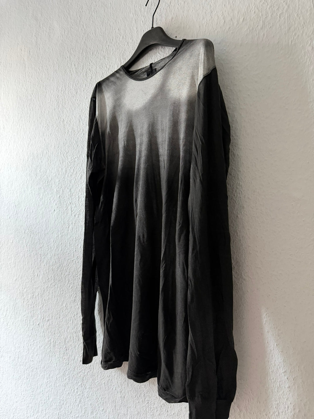 F/W 11 "LIMO" Semi-Sheer Degradé Longsleeve T-Shirt