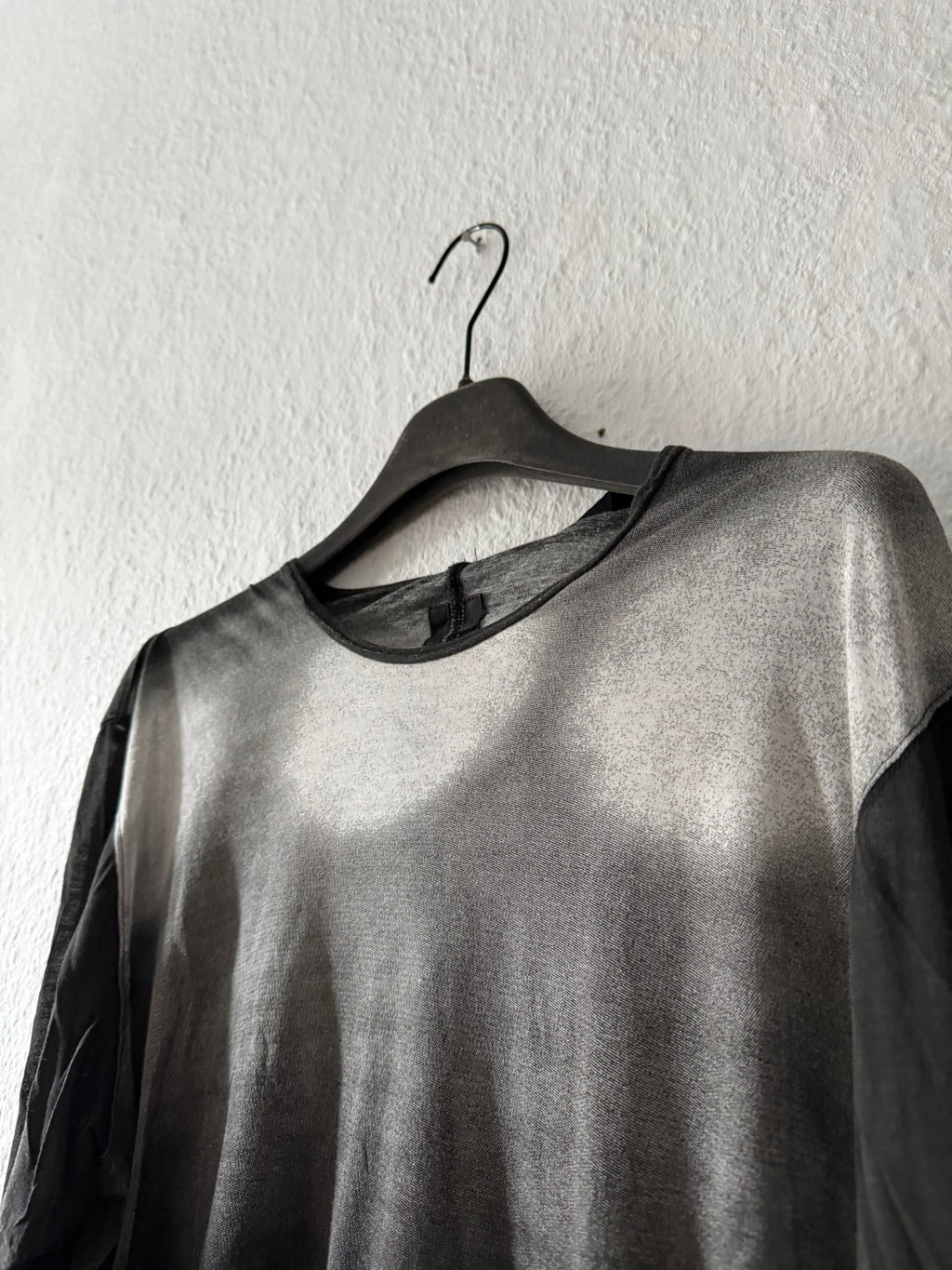 F/W 11 "LIMO" Semi-Sheer Degradé Longsleeve T-Shirt
