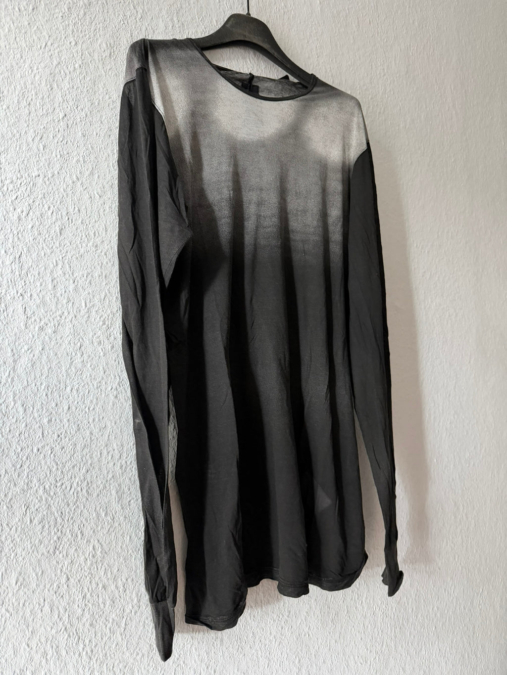 F/W 11 "LIMO" Semi-Sheer Degradé Longsleeve T-Shirt