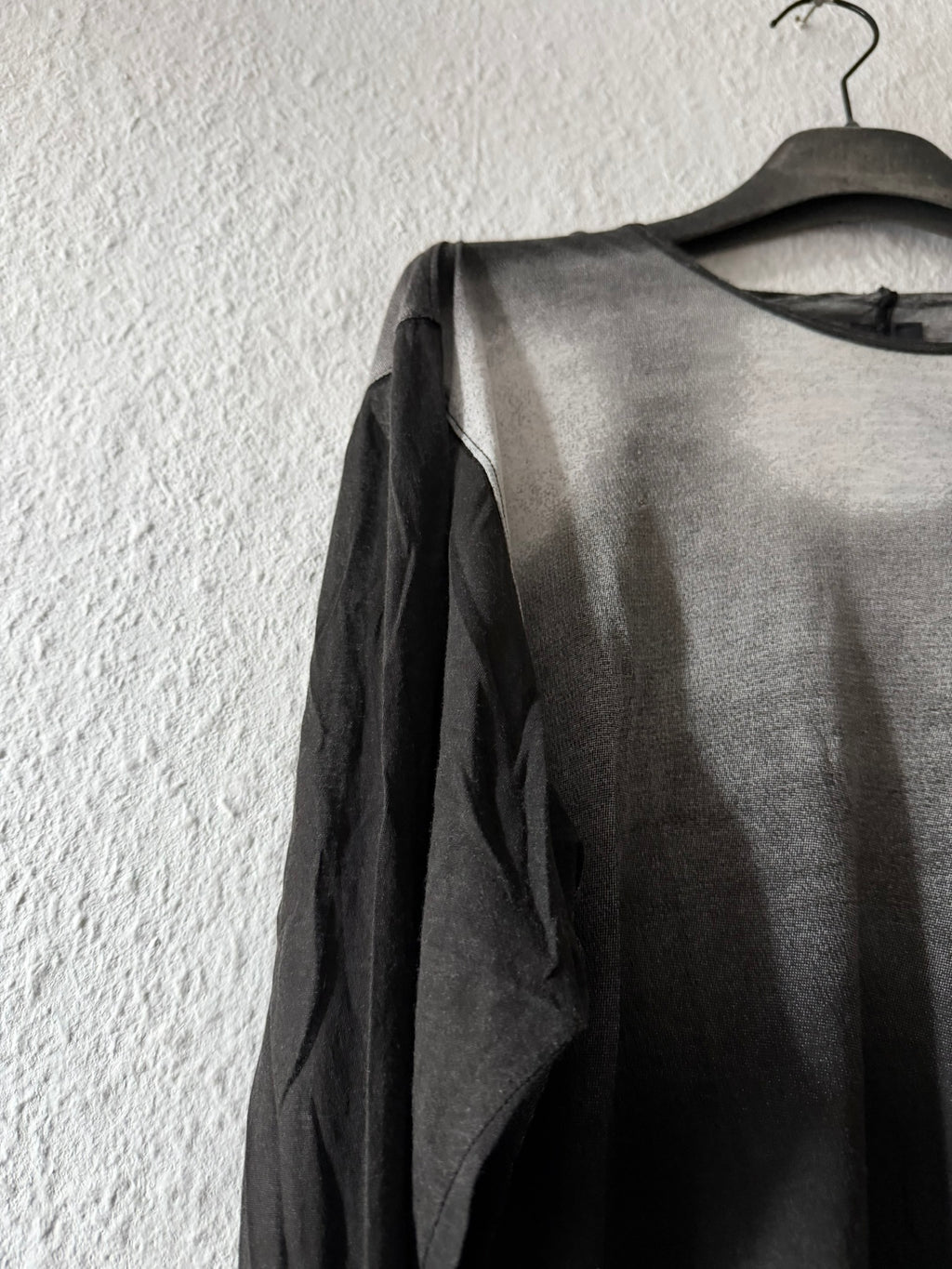 F/W 11 "LIMO" Semi-Sheer Degradé Longsleeve T-Shirt