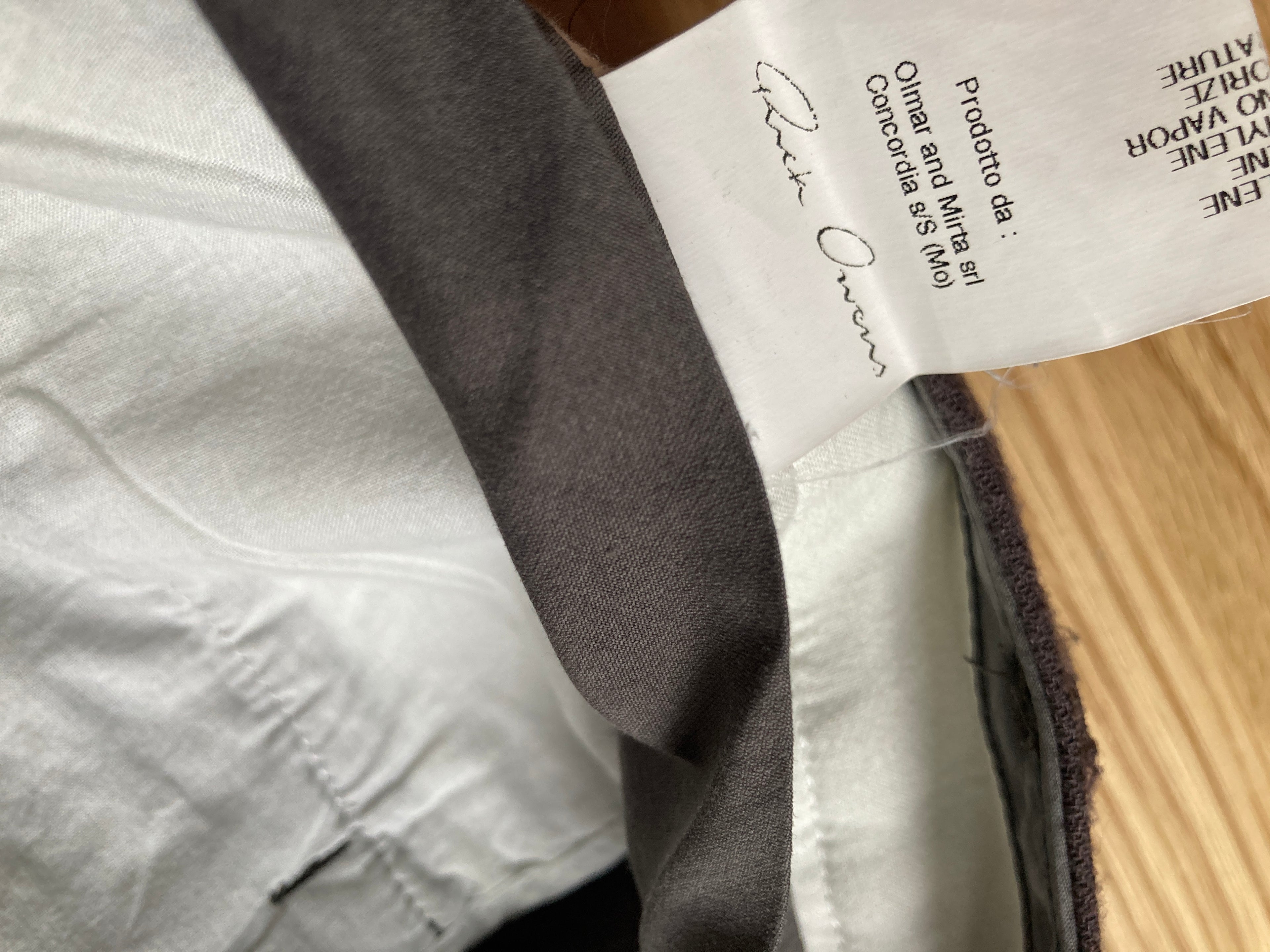 F/W 10 "GLEAM" Cropped Pleated Runway Wool Pants